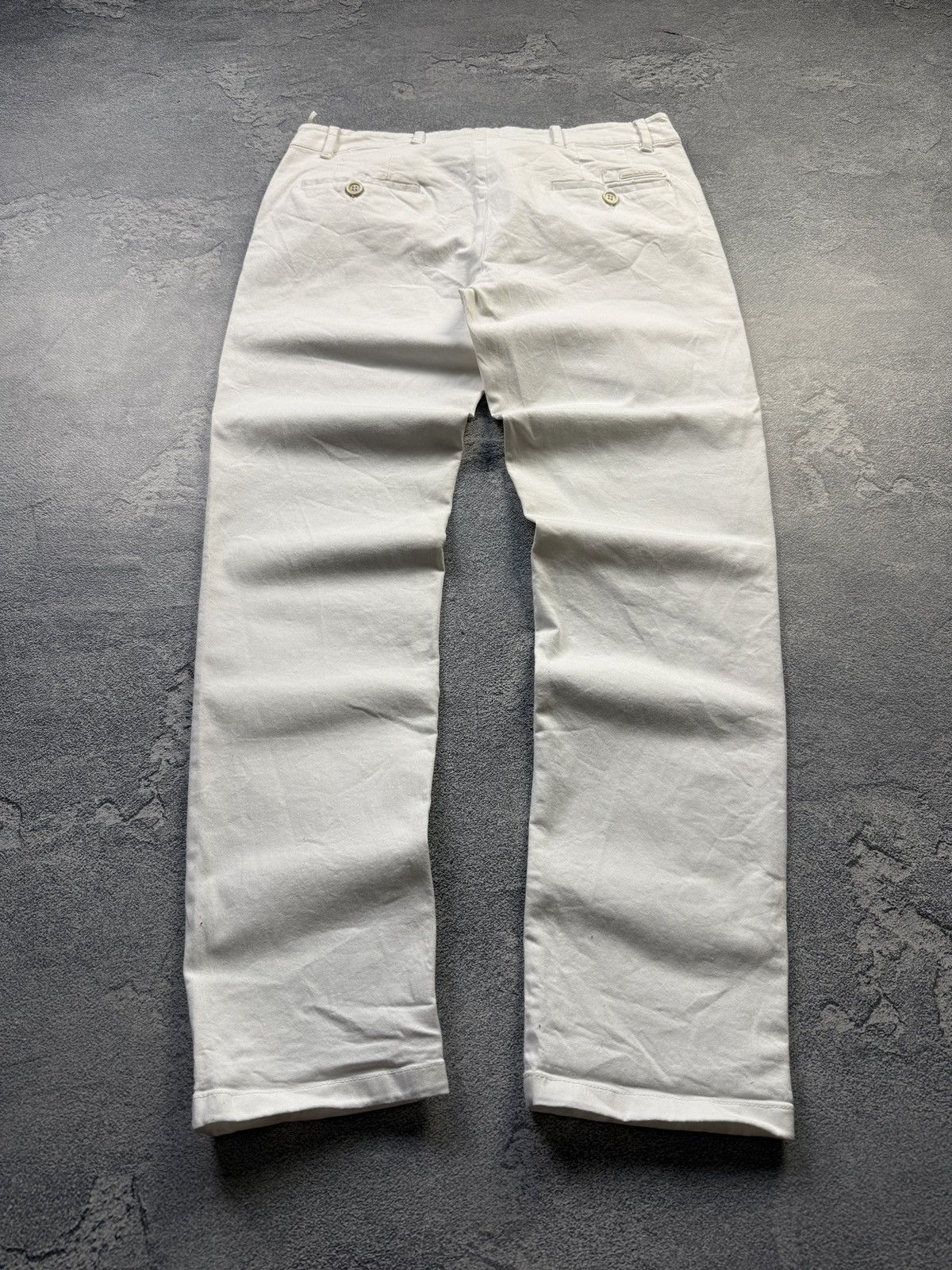 Prada Luxury Crazy White Prada jeans Size US 29 - 2 Thumbnail