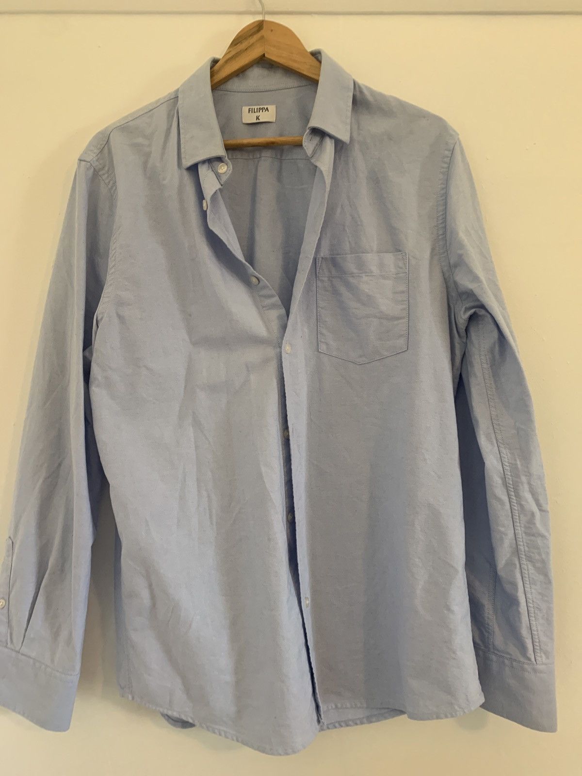 Filippa K Filippa K mens blue tim oxford shirt Size US M / EU 48-50 / 2 - 6 Thumbnail