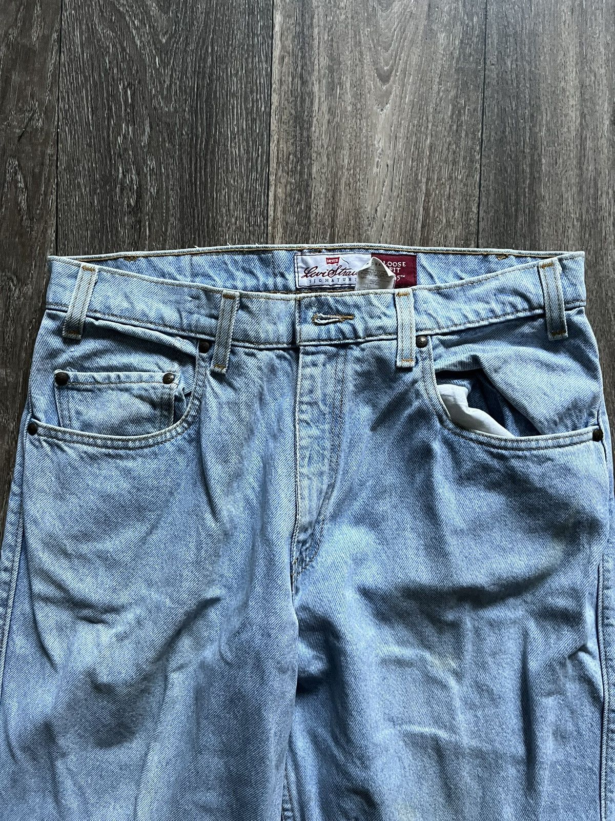 Levi's Vintage 90s Levis 545 Loose Fit Bronze Tab Jeans Size US 32 / EU 48 - 9 Thumbnail