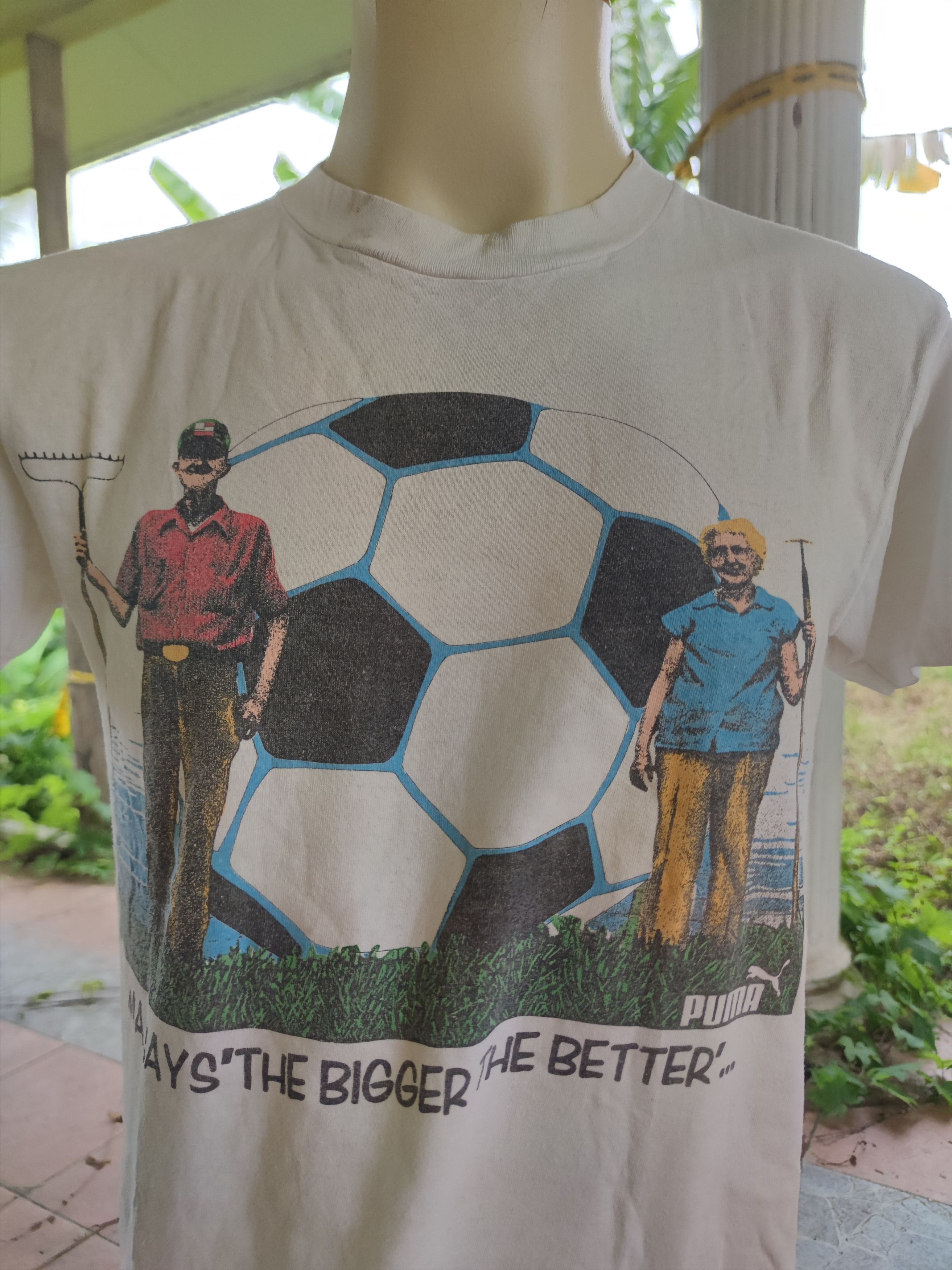 Puma Vintage 80s Puma T Shirt Made in USA Size US M / EU 48-50 / 2 - 4 Thumbnail