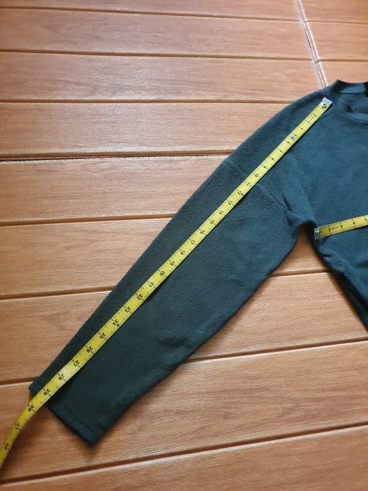 Japanese Brand Find out green military fleece Sweater Size US M / EU 48-50 / 2 - 7 Thumbnail