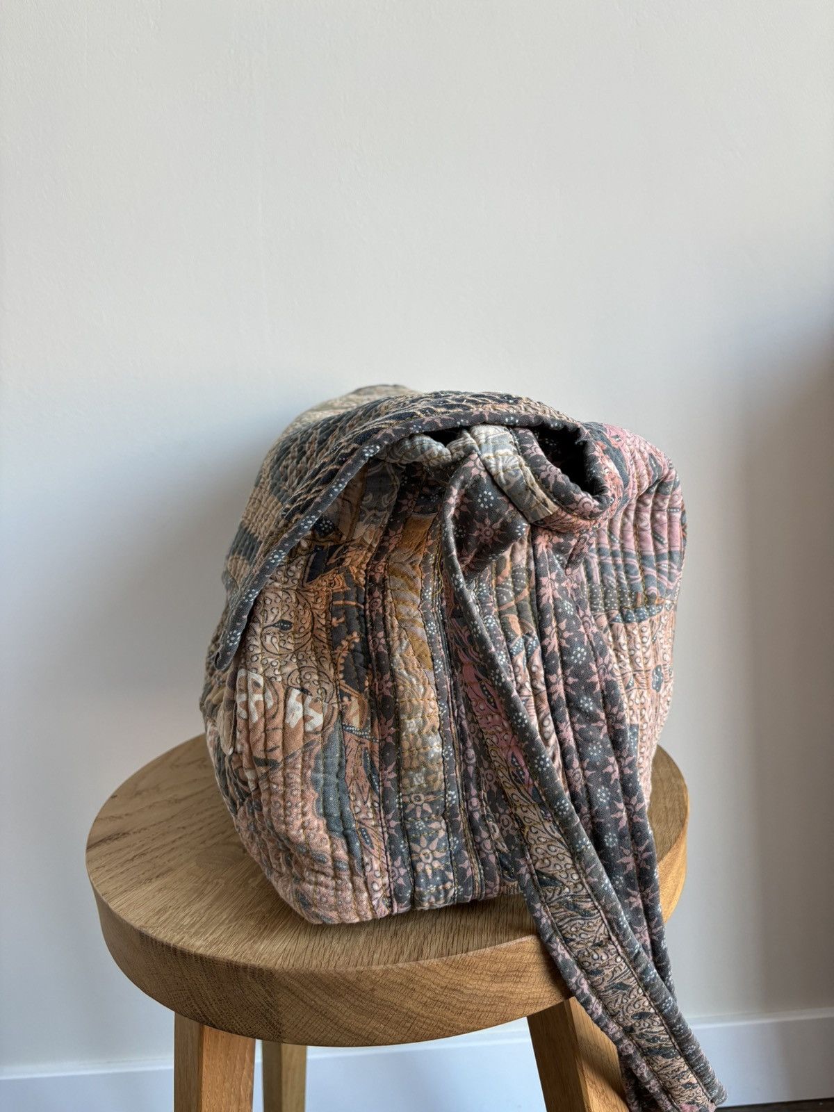 Japanese Brand × Vintage Vintage Patchwork Quilted Shoulder Bag Size ONE SIZE - 4 Thumbnail