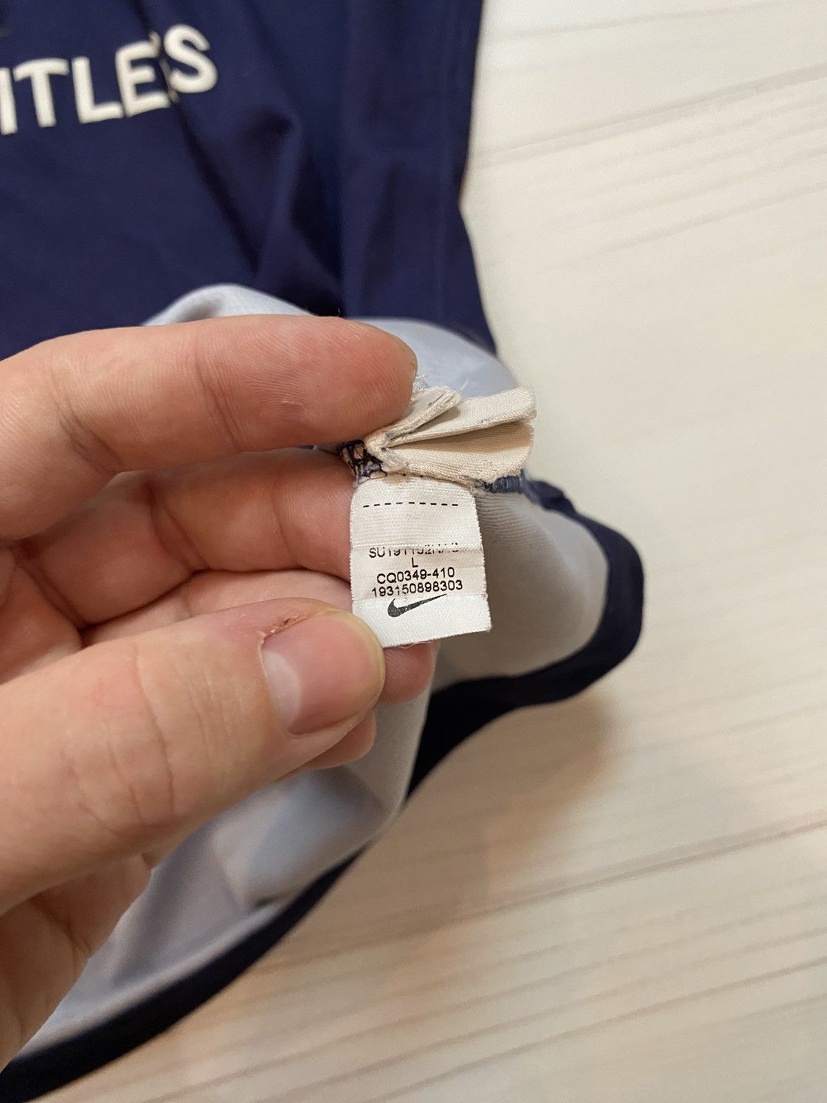 Nike × Vintage Nike PSG 2019/20 home jersey soccer football y2k t shirt Size US L / EU 52-54 / 3 - 4 Thumbnail