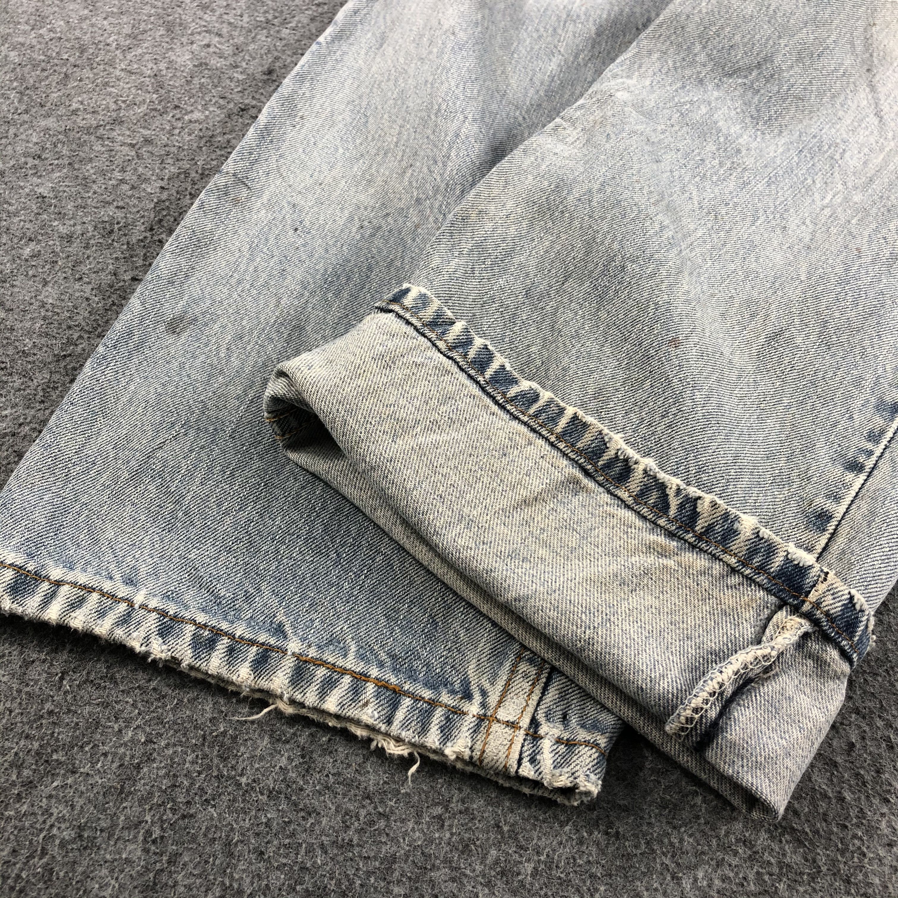 Levi's Vintage Levis 505 Jeans Regular Fit Denim KJ512 Size US 33 - 7 Thumbnail