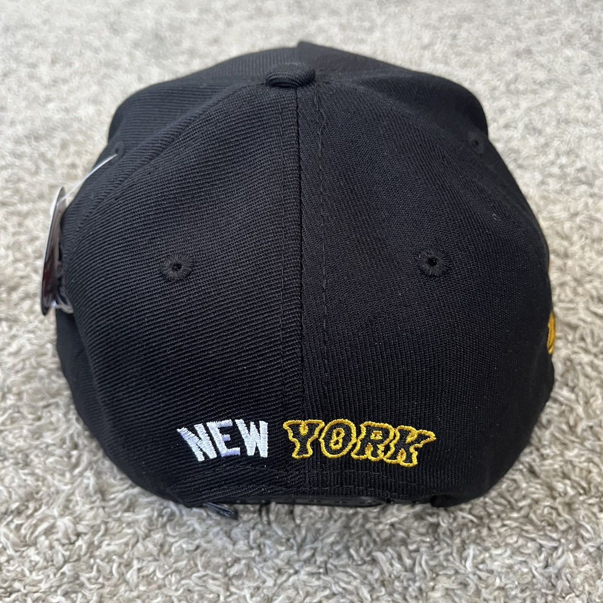 Wu-Tang Clan Wu-Tang NY Yankees Hat Black Yellow WuTang Twnty Two Rza Size ONE SIZE - 4 Thumbnail