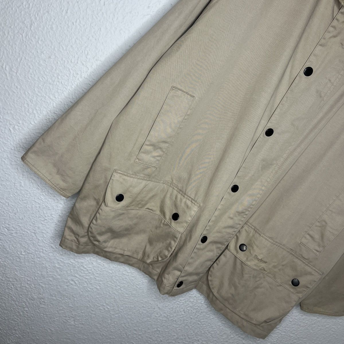 Barbour Barbour Beaufort Waxed Jacket Coat Beige A963 L/W Size US XL / EU 56 / 4 - 4 Thumbnail