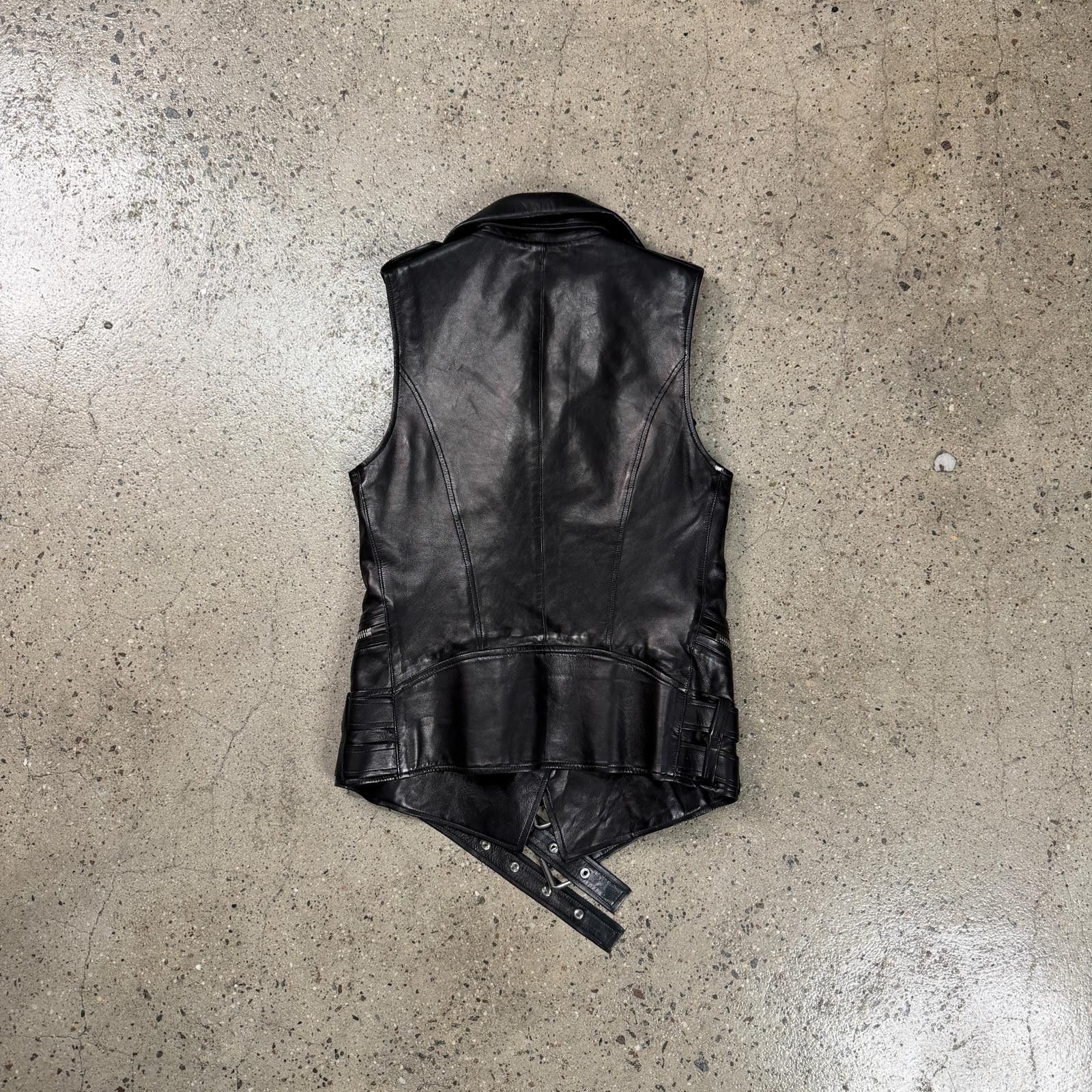 Balmain Balmain Leather Vest Size US M / EU 48-50 / 2 - 2 Thumbnail