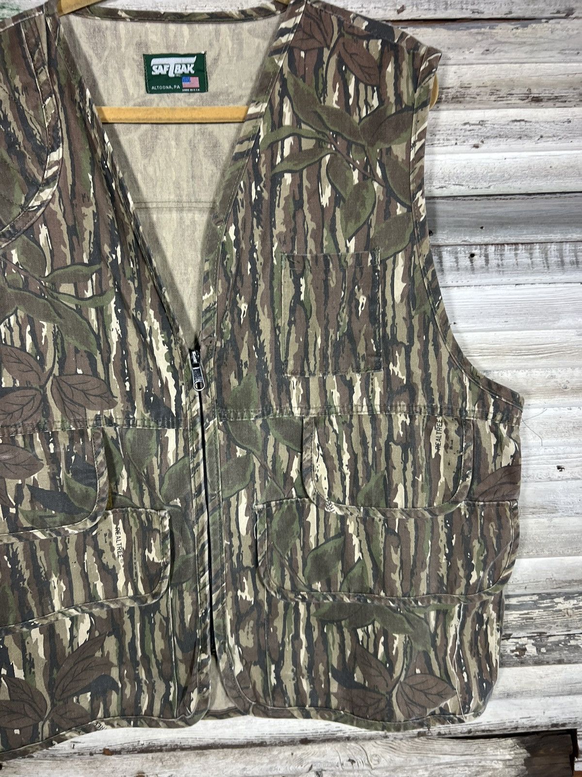 Vintage Vintage Camo Vest Size US XL / EU 56 / 4 - 3 Thumbnail
