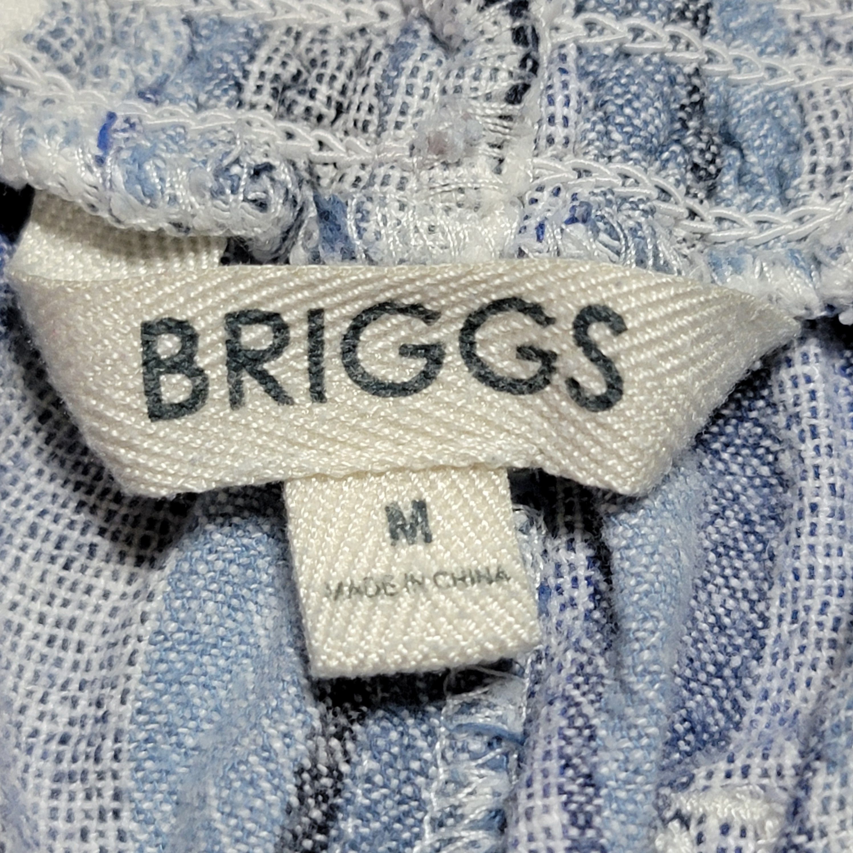 Other Briggs Blue Linen Shorts w/ Draw Strings - Size Medium Size 28" / US 6 / IT 42 - 4 Thumbnail