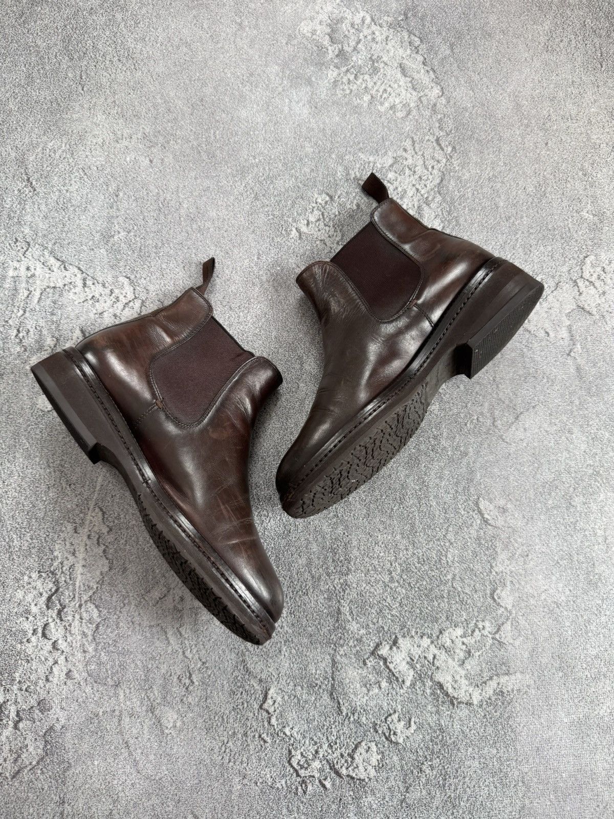 Santoni Santoni Women’s Brown Leather Chelsea Boots – Size EU 38 Size US 8 / IT 38 - 11 Thumbnail