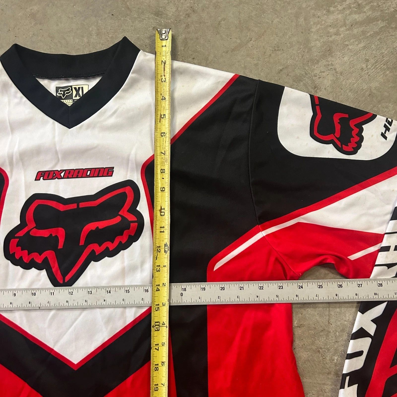 Fox Racing Fox Racing Motocross Jersey Men’s XL Red Black MX Dirt Bike Size US XL / EU 56 / 4 - 5 Thumbnail