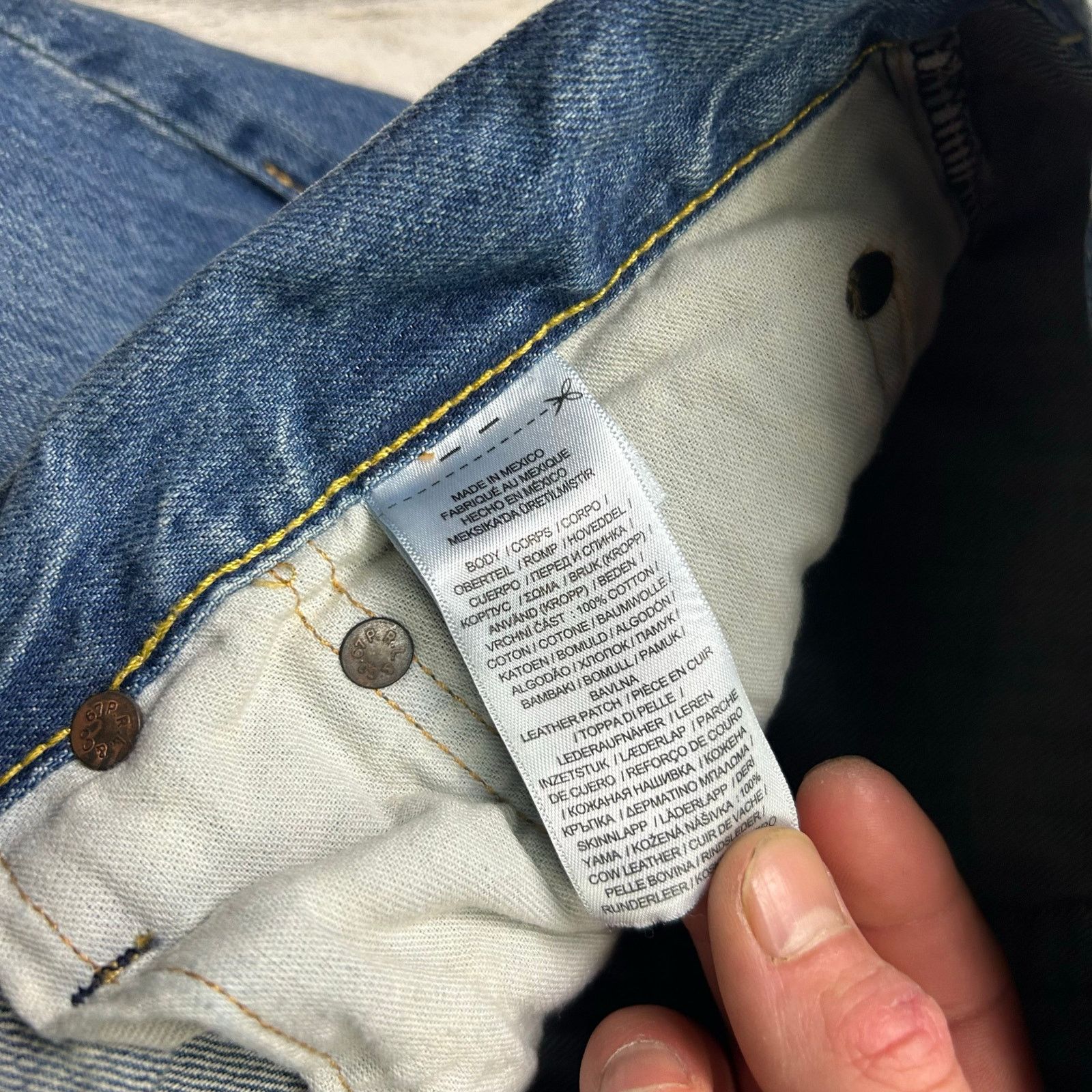 Polo Ralph Lauren Polo Ralph Lauren Denim Relaxed Fit The Hampton-Style Jeans Size US 32 / EU 48 - 7 Thumbnail