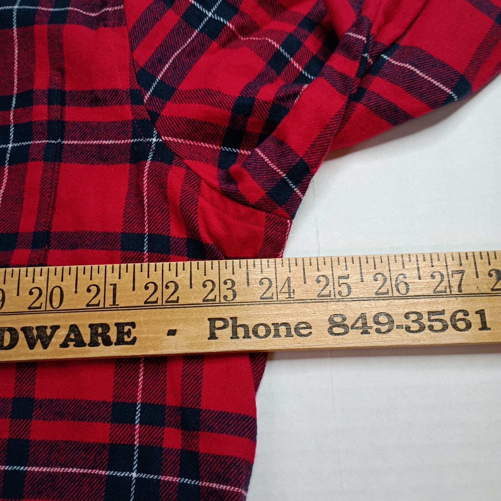 Saddlebred Saddlebred Flannel Shirt Men’s L Red Plaid Classic Fit Size US L / EU 52-54 / 3 - 5 Thumbnail