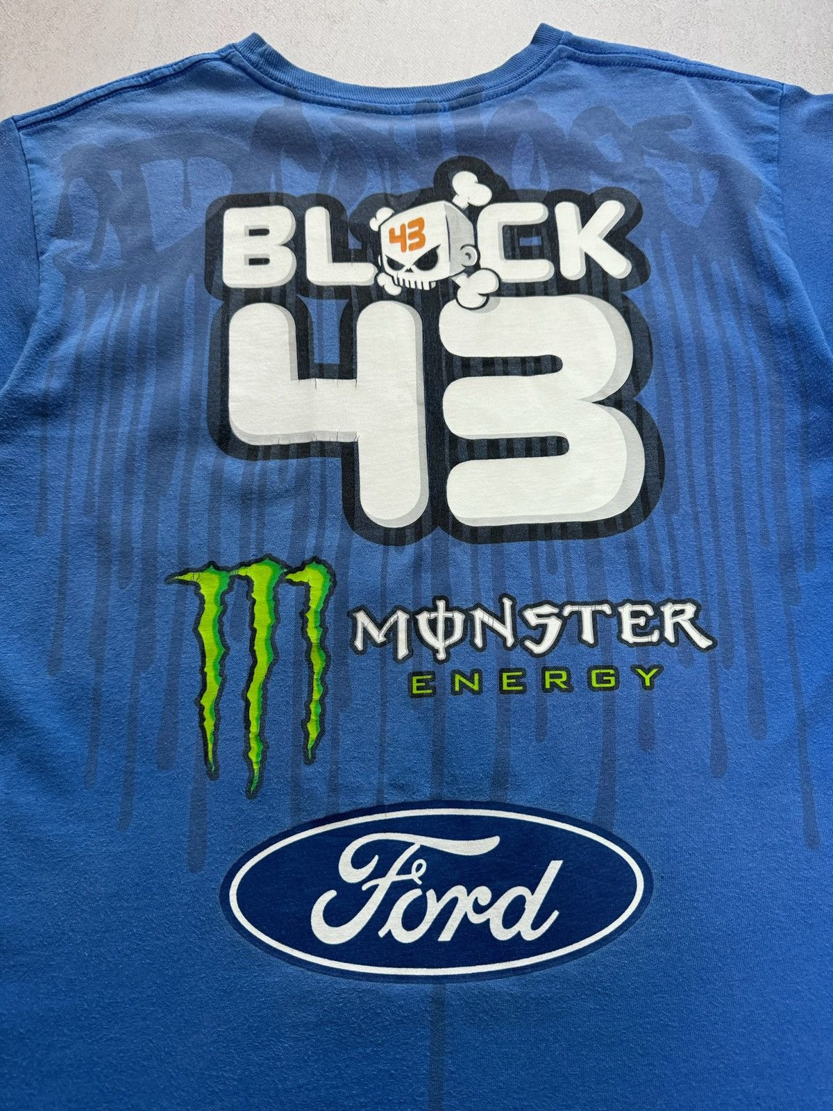 DC × Formula 1 Vintage Monster Energy DC Ford Alpine Stars #43 T Shirt 90s Size US M / EU 48-50 / 2 - 11 Thumbnail