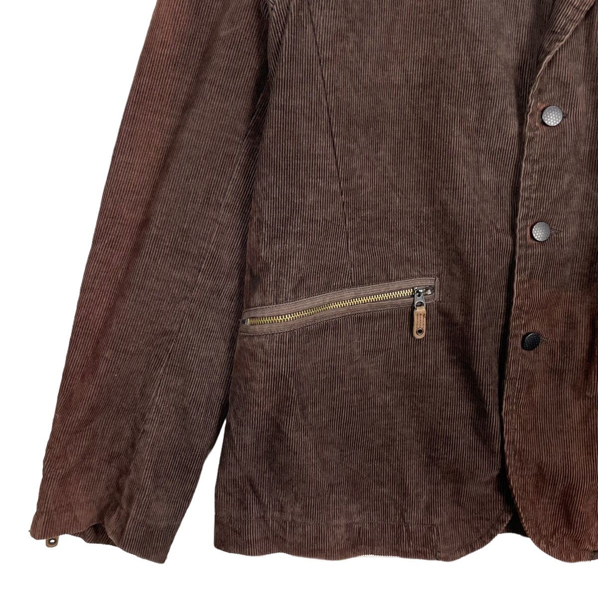 Diesel 💥DIESEL CORDUROY SUNFADED BIKER JACKET Size US L / EU 52-54 / 3 - 4 Thumbnail