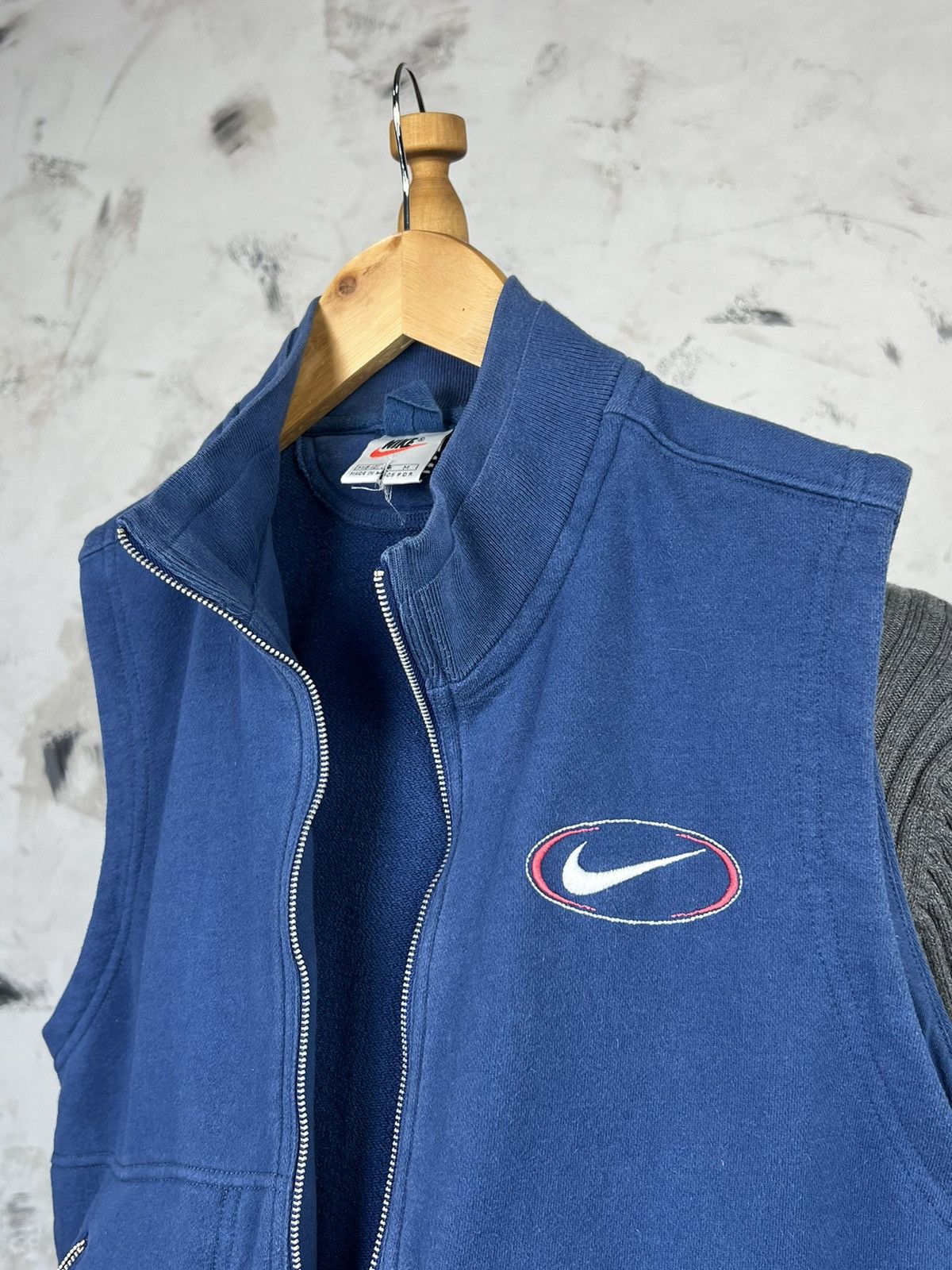 Nike Vintage Nike Blue Vest Size M Size US M / EU 48-50 / 2 - 4 Thumbnail