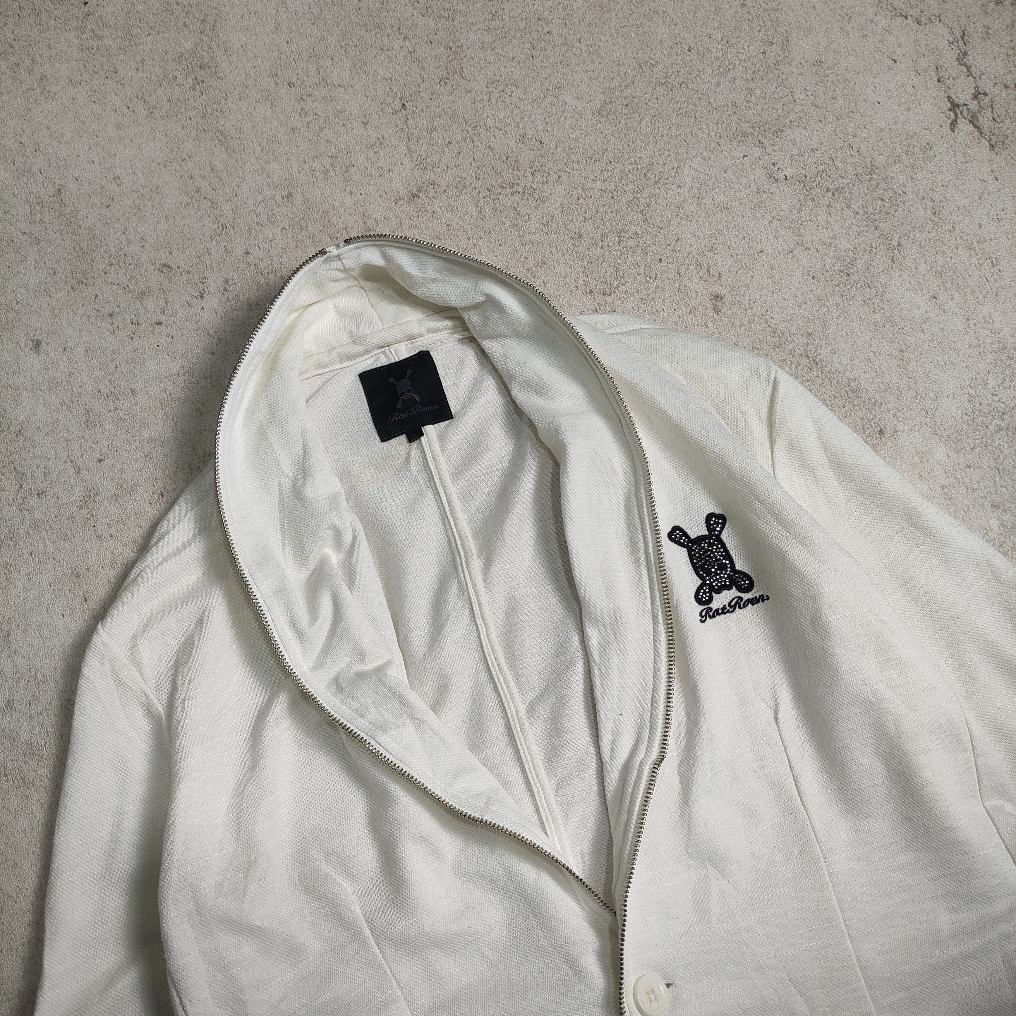 Japanese Brand Rat Roen Cardigan Outer Japanese brand style LGB kmrii Size US L / EU 52-54 / 3 - 5 Thumbnail