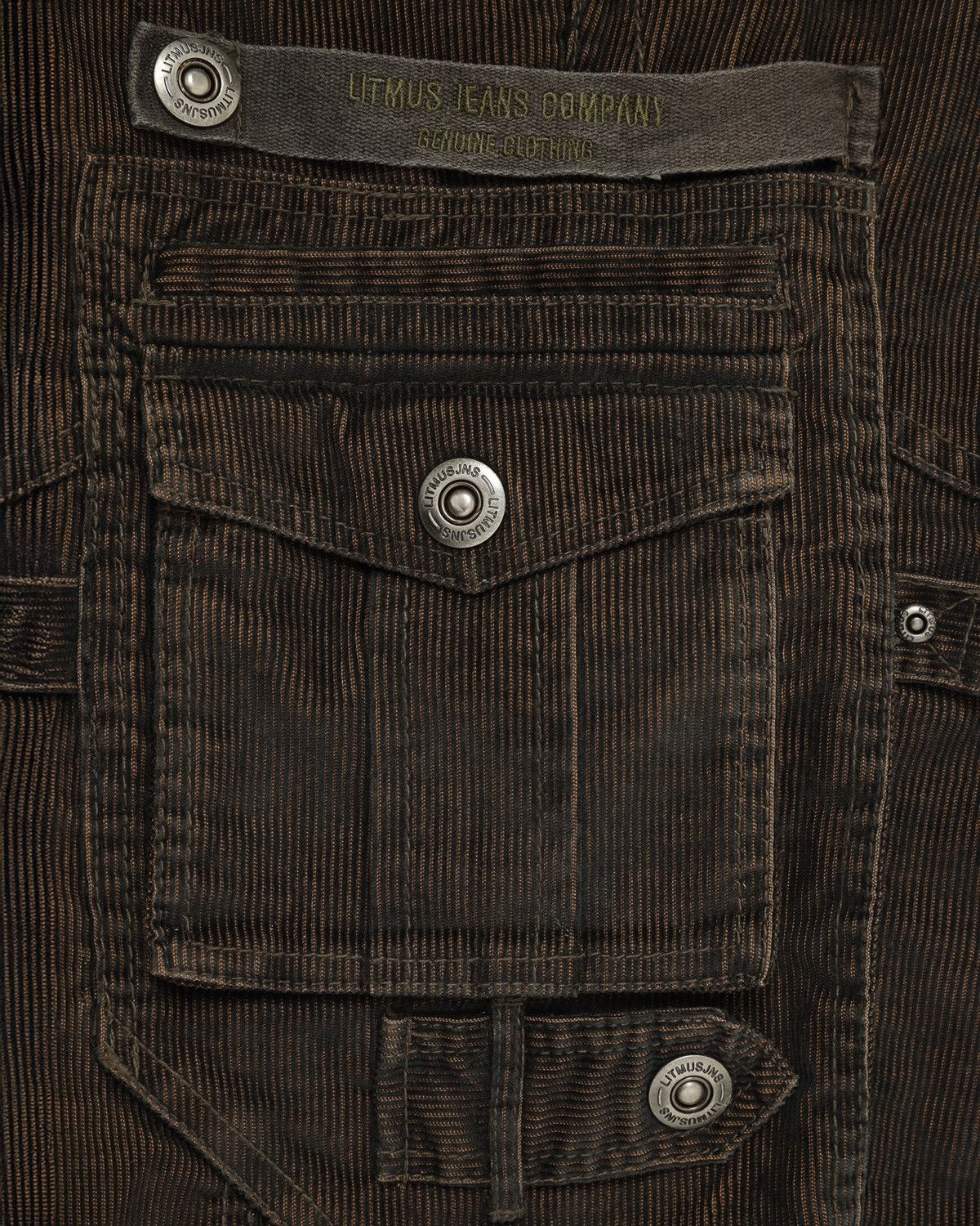 Japanese Brand × PPFM × Tornado Mart LITMUS corduroy bondage cargo pants Size US 32 / EU 48 - 4 Thumbnail