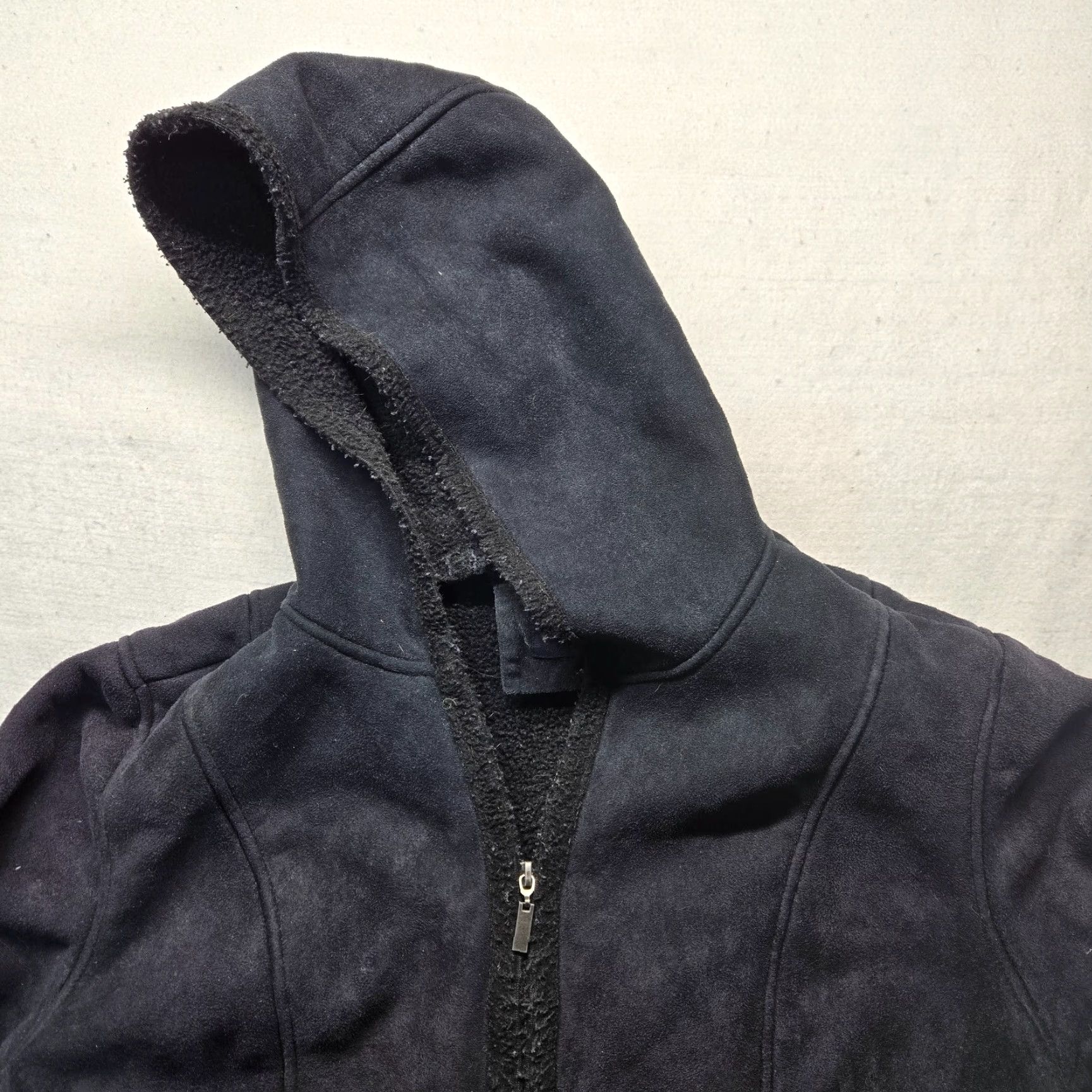 Faded Glory Faded Glory Jacket Solid Black Coat Full Zip Heavy Winter XL Womens Adult Jacket Size XL / US 12-14 / IT 48-50 - 2 Thumbnail