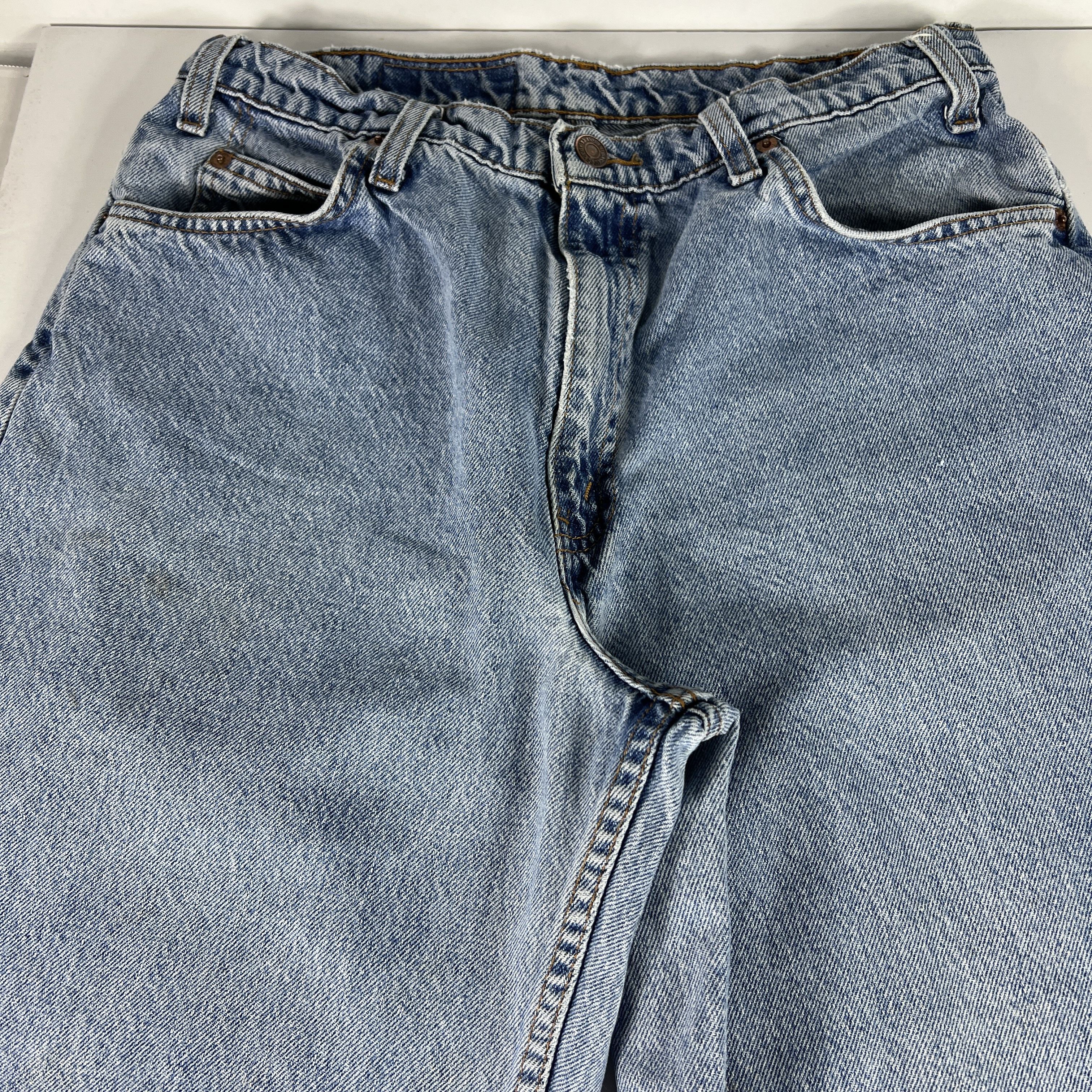 Levi's × Vintage VTG 90s Levi's Jean 560 Loose Taper Blue Denim Orange Tab Size US 32 / EU 48 - 5 Thumbnail