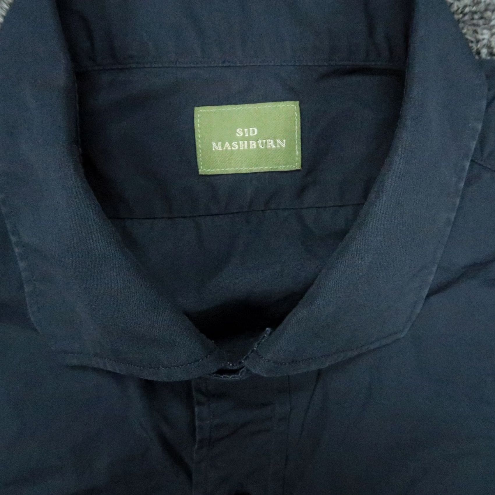 Sid Mashburn Sid Mashburn Shirt Mens Medium Blue Long Sleeve Button-Up Collared Spread Collar Size US M / EU 48-50 / 2 - 3 Thumbnail