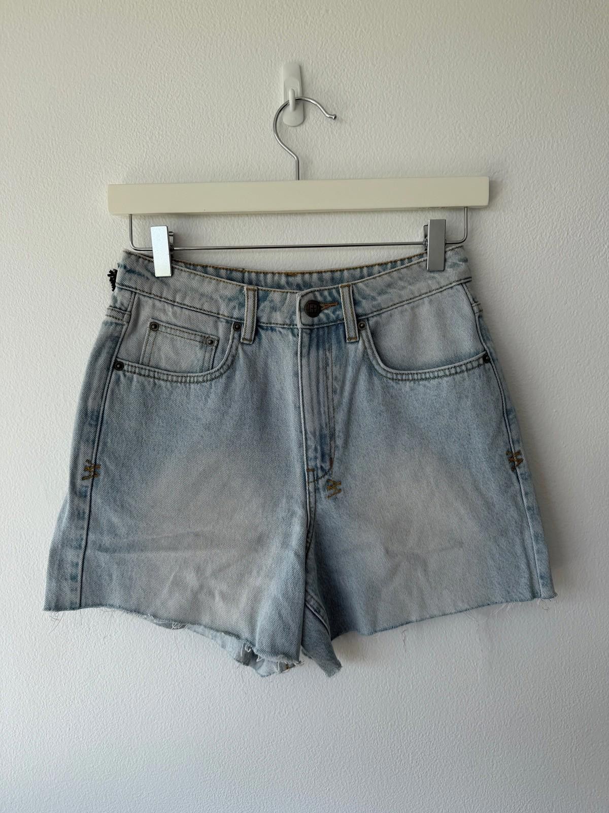 Ksubi new ksubi womens denim hi line shorts drift blue 26 8 s 1 Size 26" / US 2 / IT 38 - 1 Thumbnail