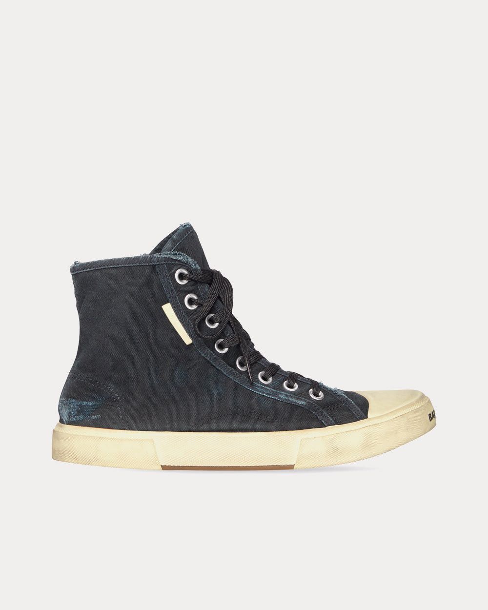 Balenciaga Balenciaga Navy High-Top Sneakers Size US 6 / IT 36 - 1 Thumbnail
