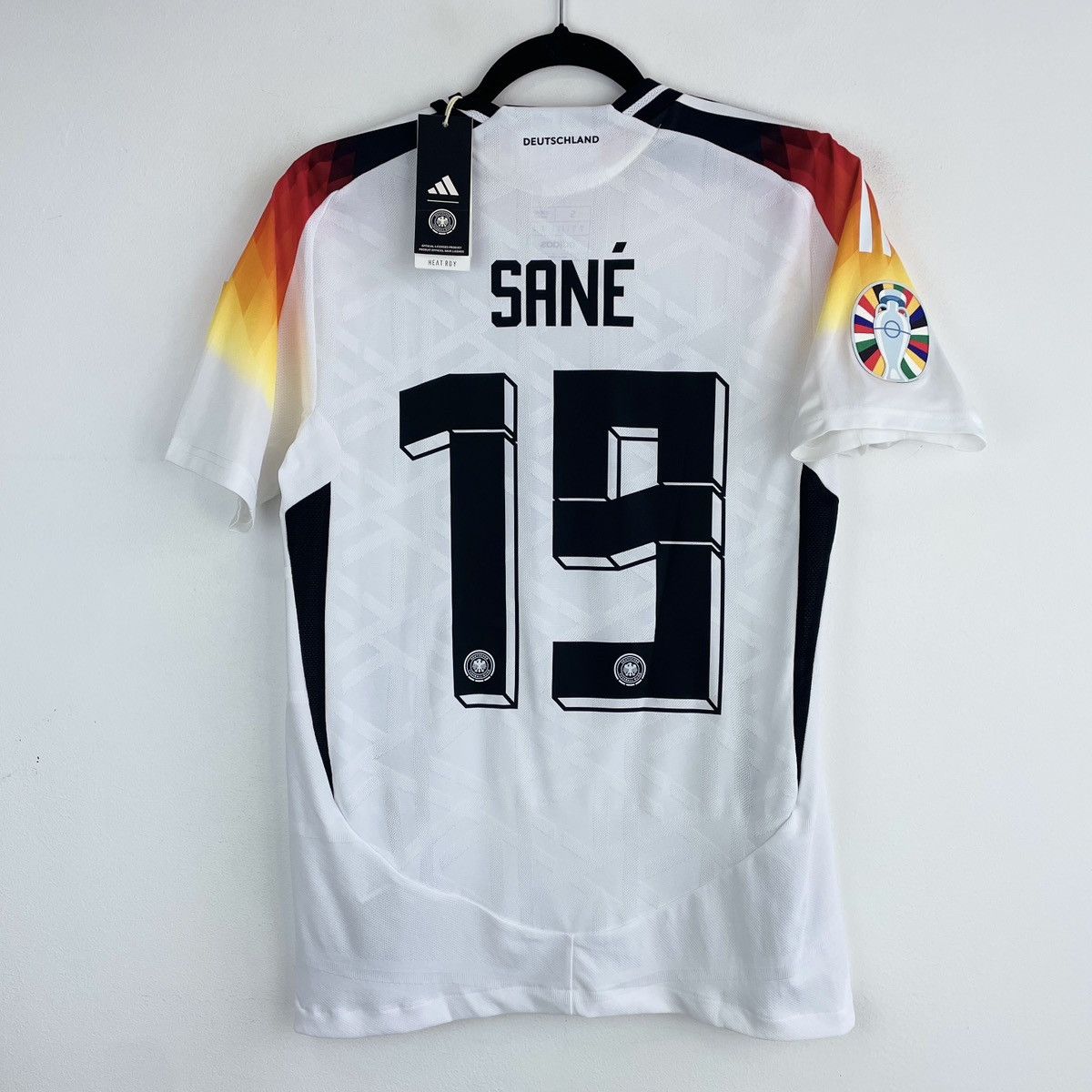 Adidas Germany Sane Adidas Authentic HEAT.RDY Jersey Euro 2024 S Size US S / EU 44-46 / 1 - 1 Thumbnail