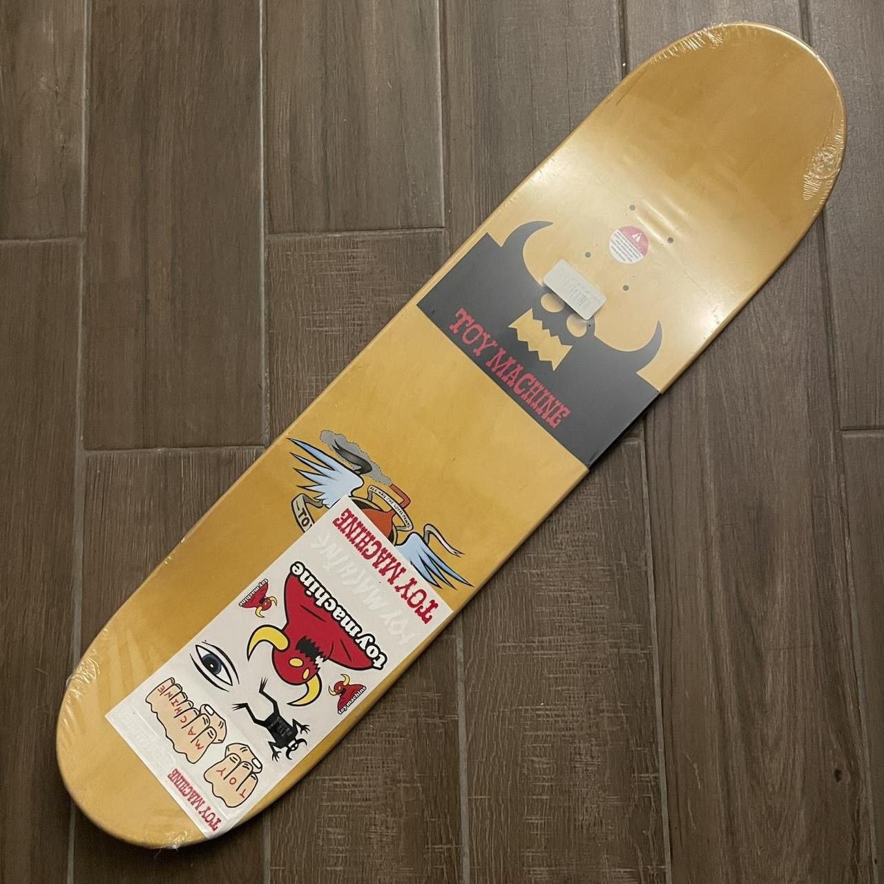 Toy Machine × Vintage Rare Toy Machine Layton Betard Mirror 7.875 Skateboard Deck Size ONE SIZE - 4 Thumbnail