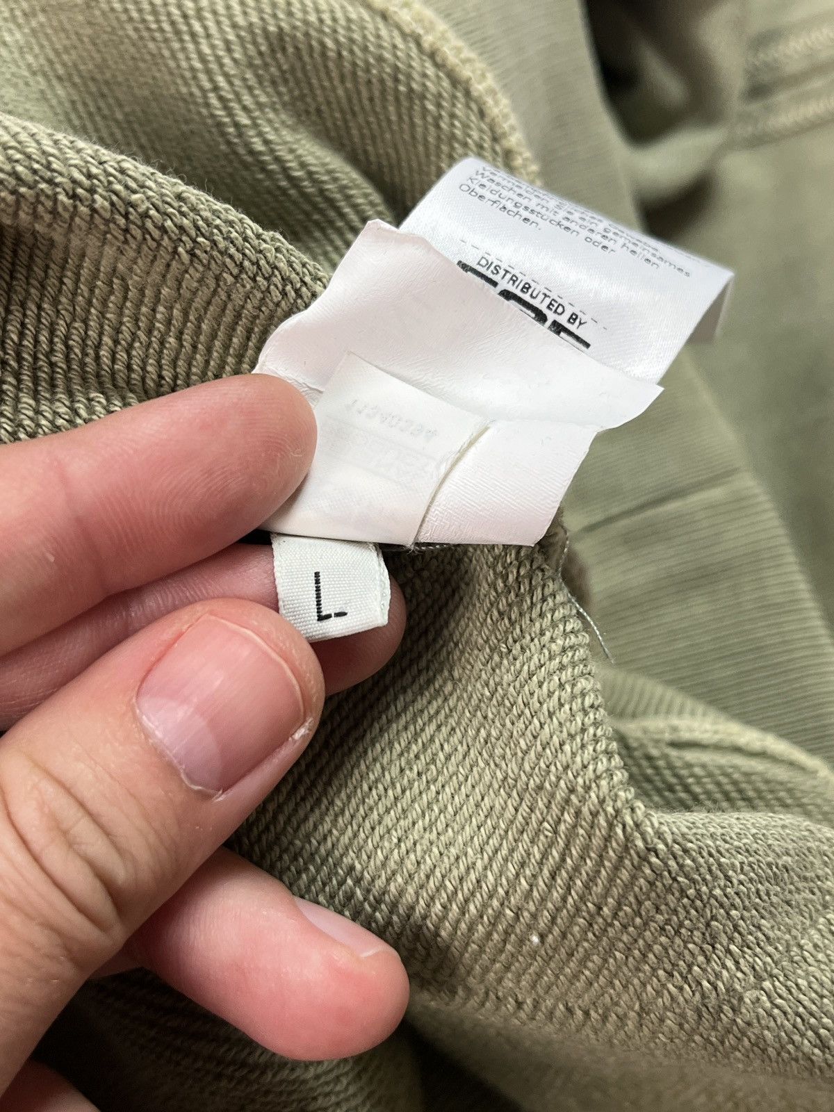 Ten C Ten C Garment Dyed Sweatshirt Size US L / EU 52-54 / 3 - 17 Thumbnail