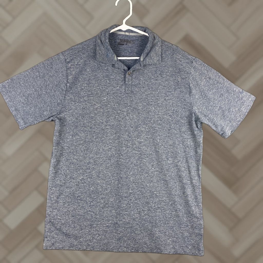 Nike Nike Dri Fit Men's Player Golf Polo Shirt Gray Size M Relaxed/ 38-12 Size US M / EU 48-50 / 2 - 1 Thumbnail