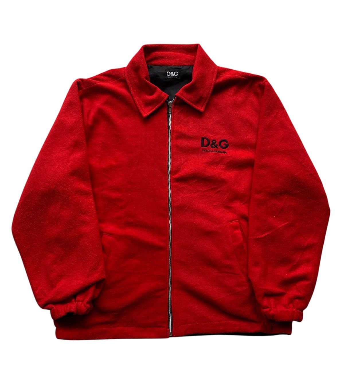 Dolce & Gabbana Vintage Dolce & Gabbana Spell Out Big Logo Reversible Jacket Size US XL / EU 56 / 4 - 3 Thumbnail