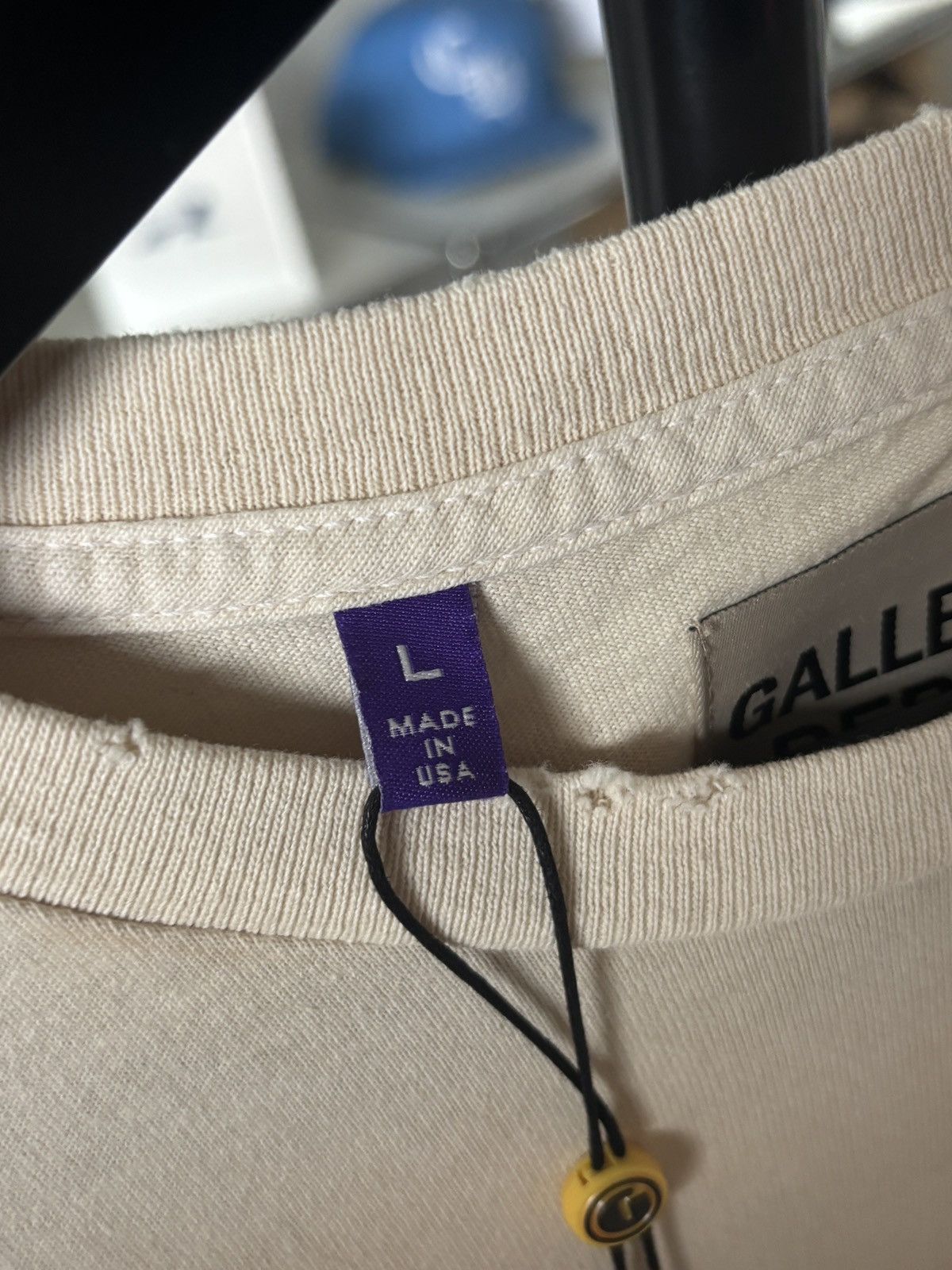 Gallery Dept. NEW | GALLERY DEPT | YESTERDAY TOMORROW LOGO TEE Size US L / EU 52-54 / 3 - 8 Thumbnail