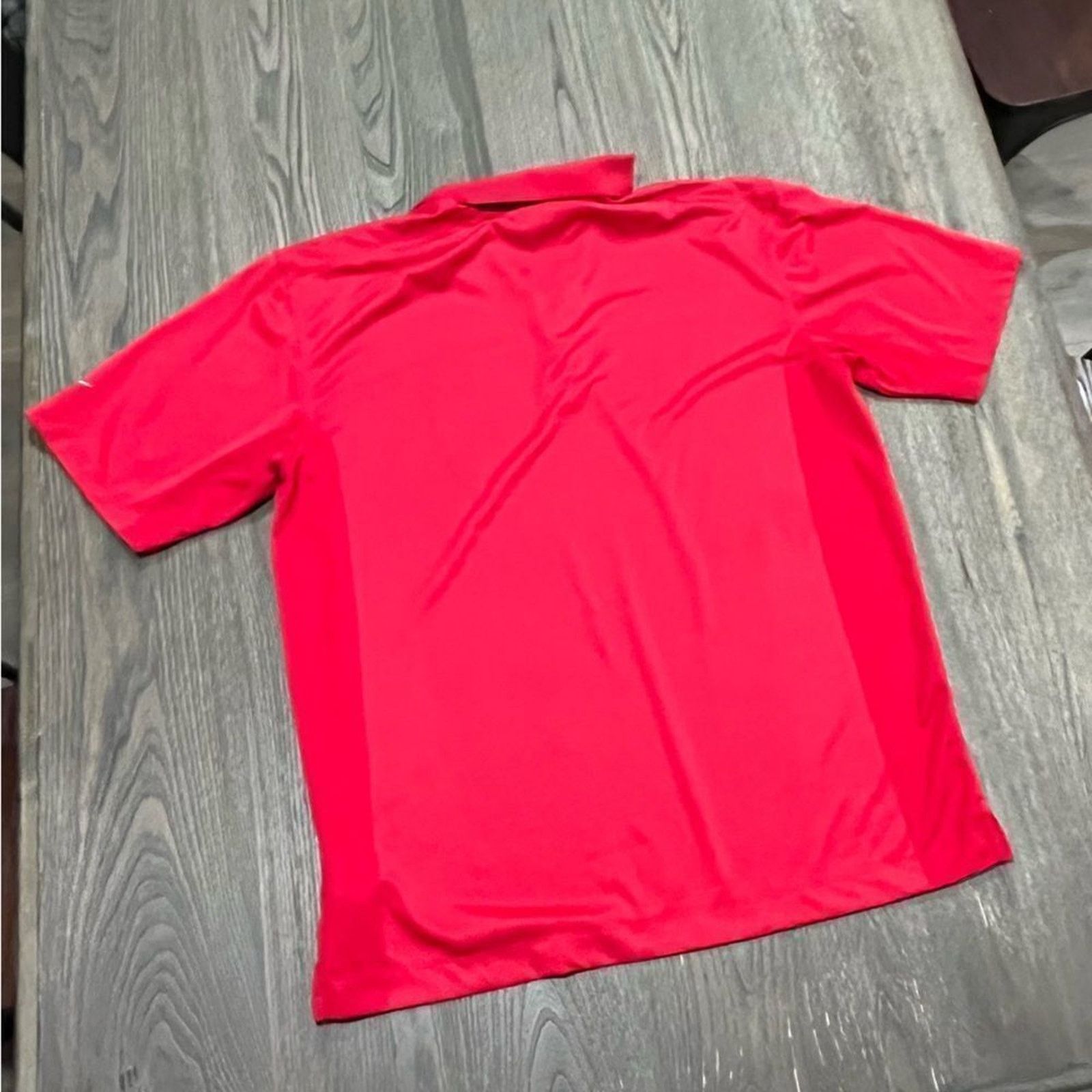 Nike Nike Dri-Fit Polo Shirt Golf Short Sleeve Button Front Siz L Size US L / EU 52-54 / 3 - 3 Thumbnail