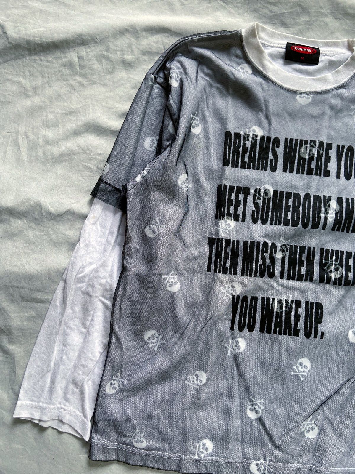 Japanese Brand DENIMAX JAPANESE PUNK DOUBLE LAYER LONG SLEEVE Size US M / EU 48-50 / 2 - 3 Thumbnail