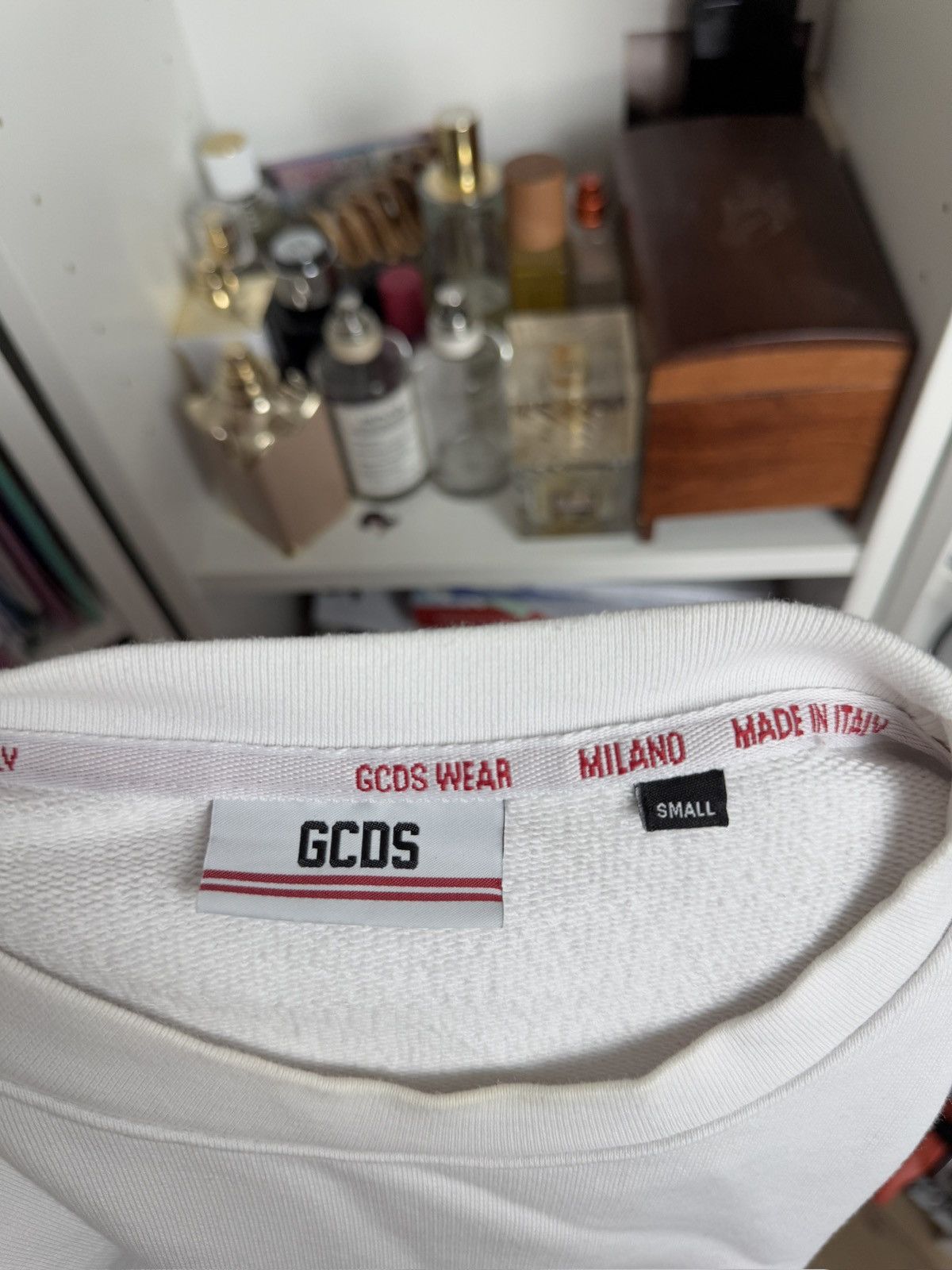 Designer × GCDS GCDS big spellout logo boxy baggy sweatshirt crewneck S italy Size US S / EU 44-46 / 1 - 6 Thumbnail