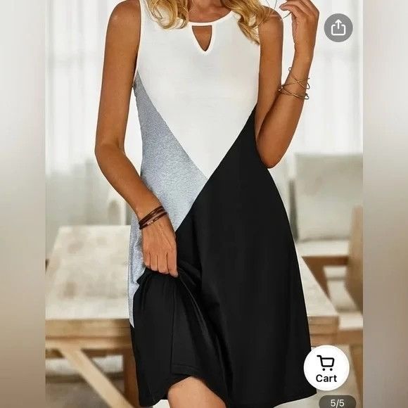 Other NORACORA Lightweight Comfortable Casual COLOR BLOCKING SLEEV Size M / US 6-8 / IT 42-44 - 2 Thumbnail