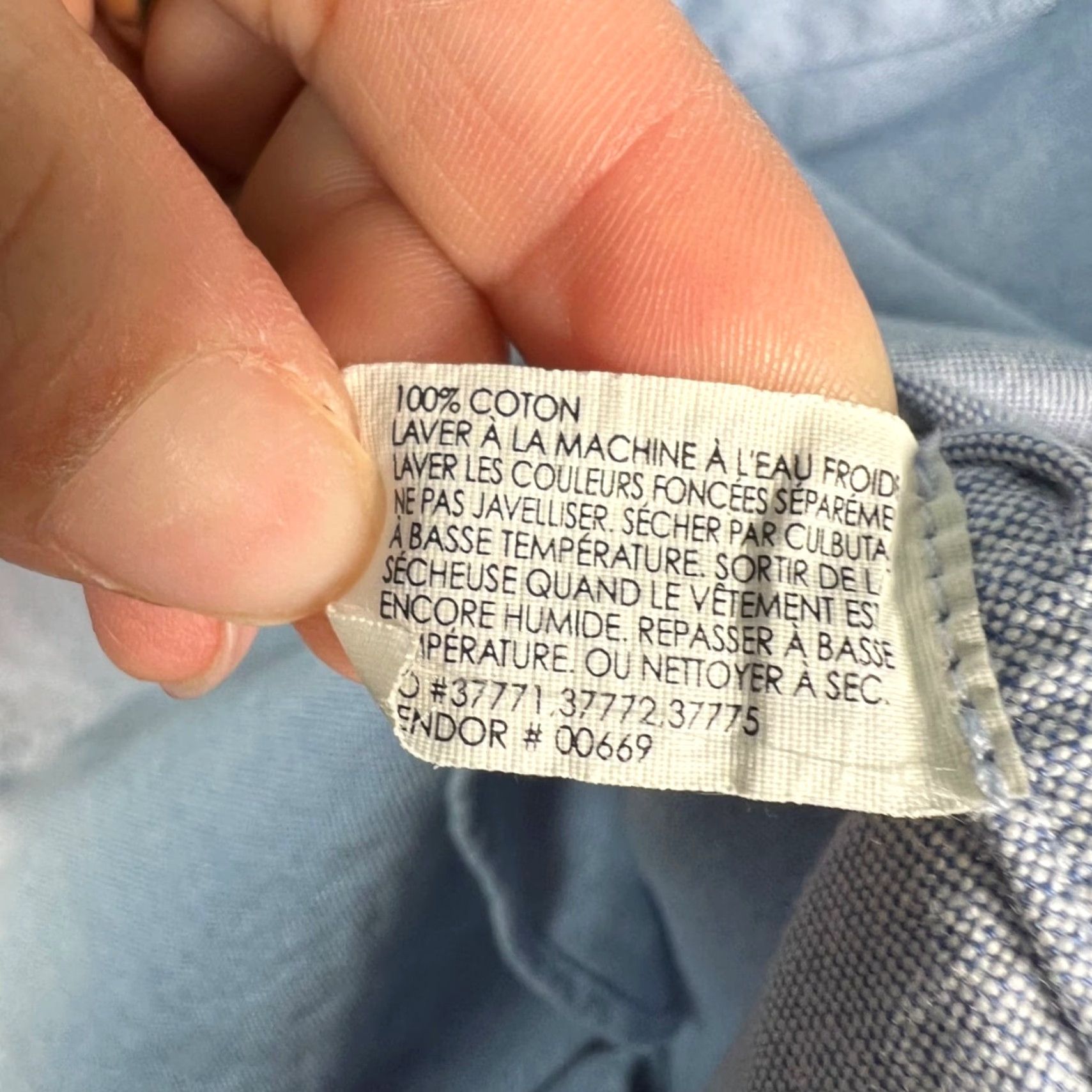 Club Monaco Club Monaco Mens Size Medium Blue Long Sleeve Button-Up Shirt Classic Fit Size US M / EU 48-50 / 2 - 4 Thumbnail