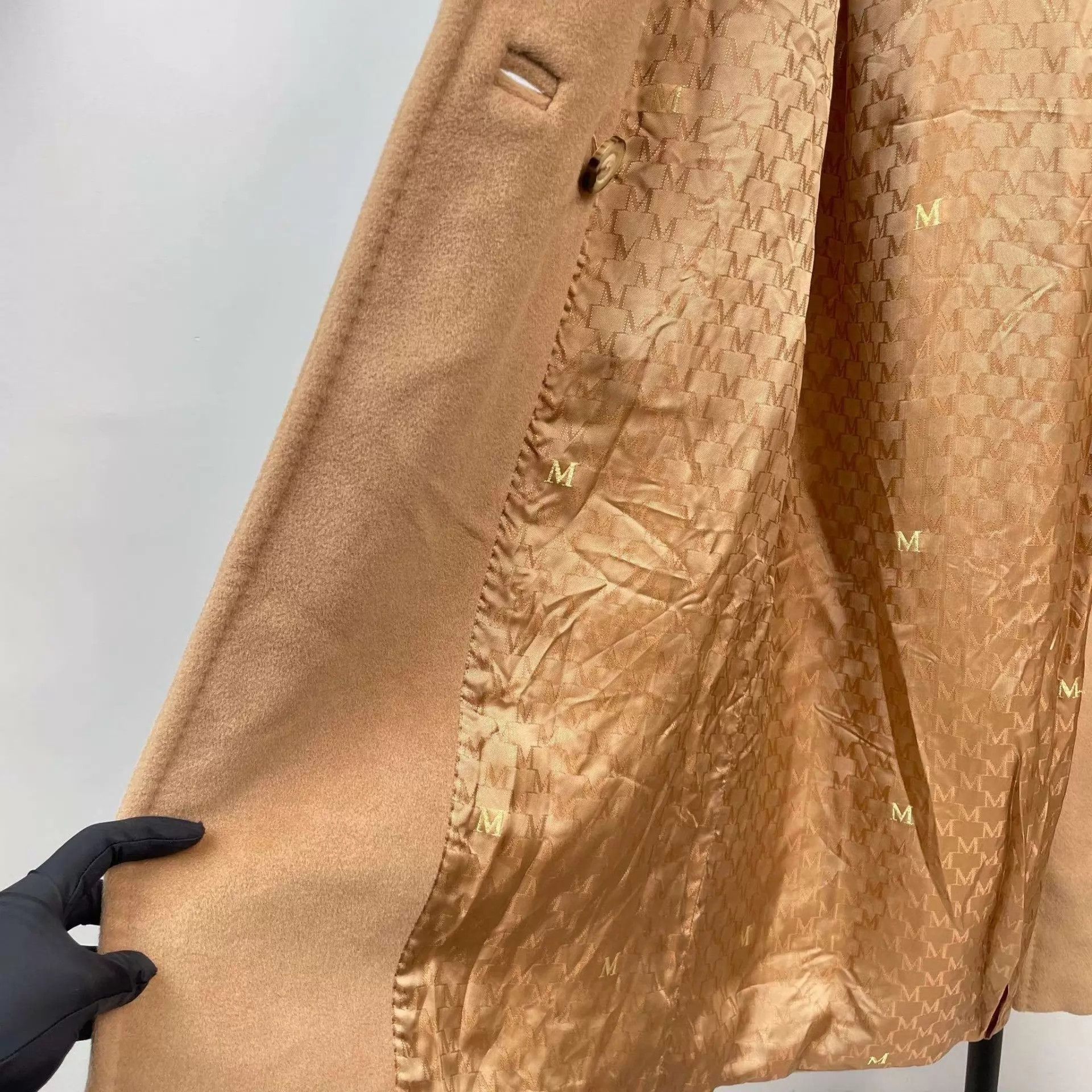 Max Mara MaxMara Camel Cashmere Overcoat 150 Size XS / US 0-2 / IT 36-38 - 9 Thumbnail