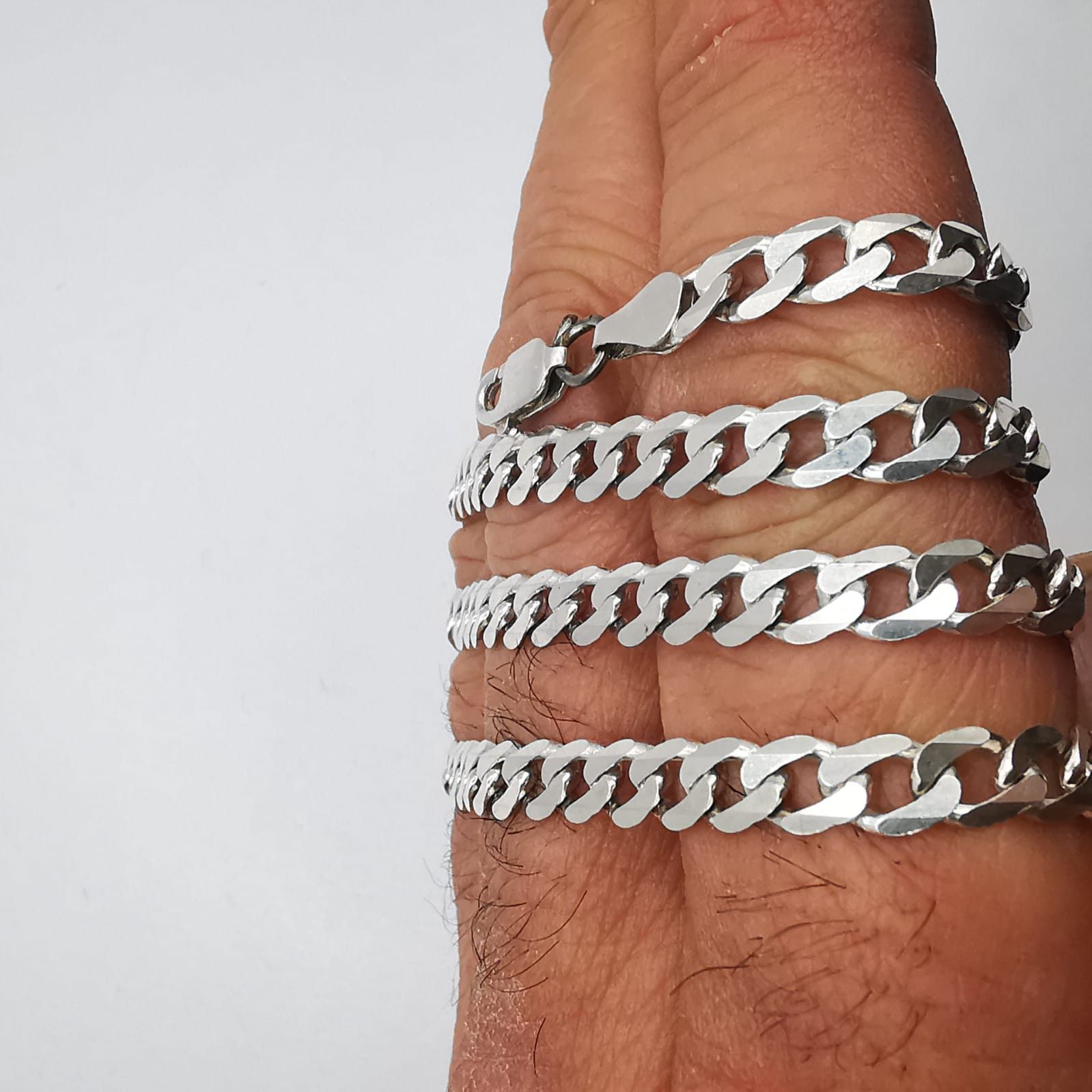 Jewelry Vintage Jewelry Chain, 925 Sterling Silver, Signed 16.81g Size ONE SIZE - 3 Thumbnail
