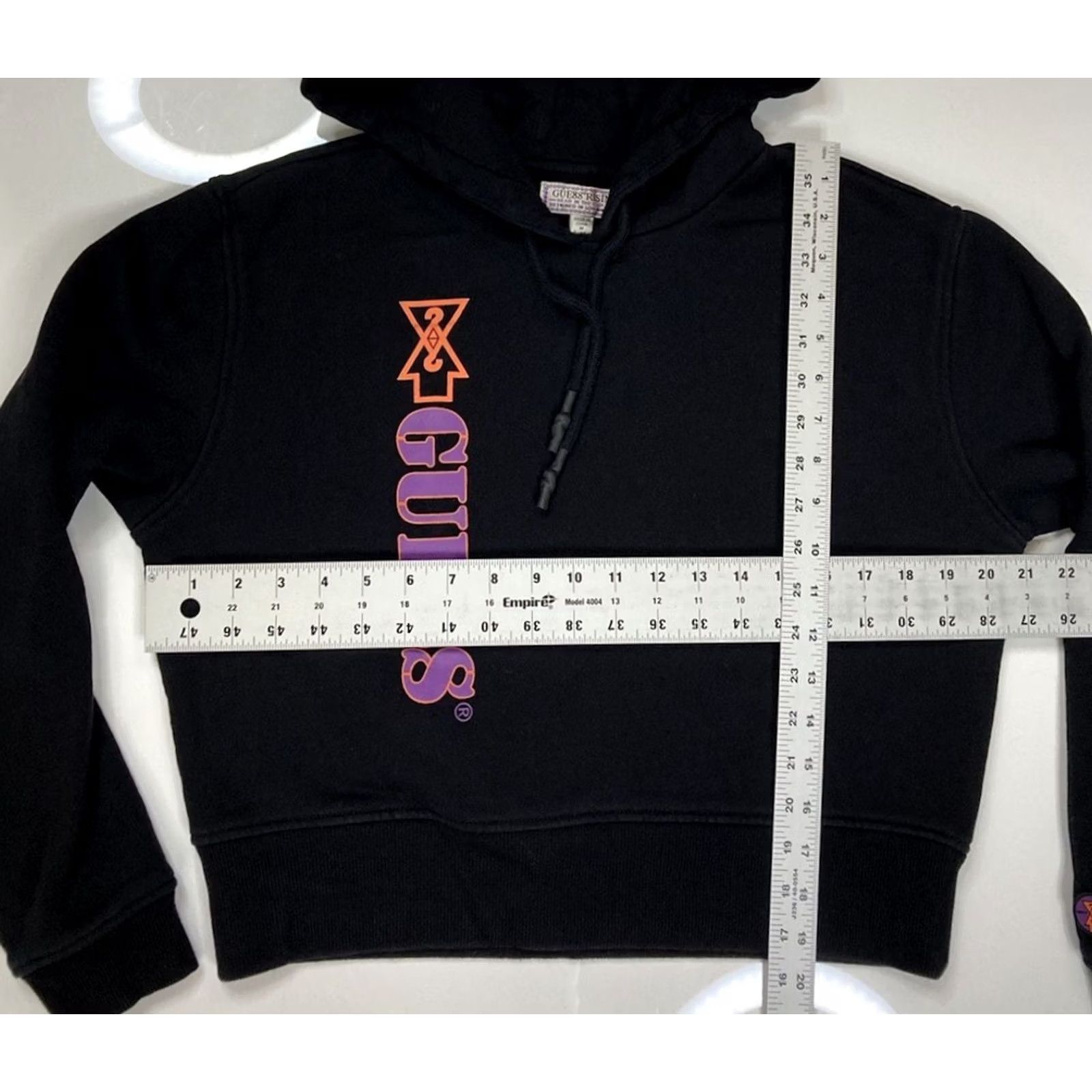 Guess GUESS 88rising Dragon Graphic Crop Pullover Hoodie Women Medium Black Size M / US 6-8 / IT 42-44 - 8 Thumbnail