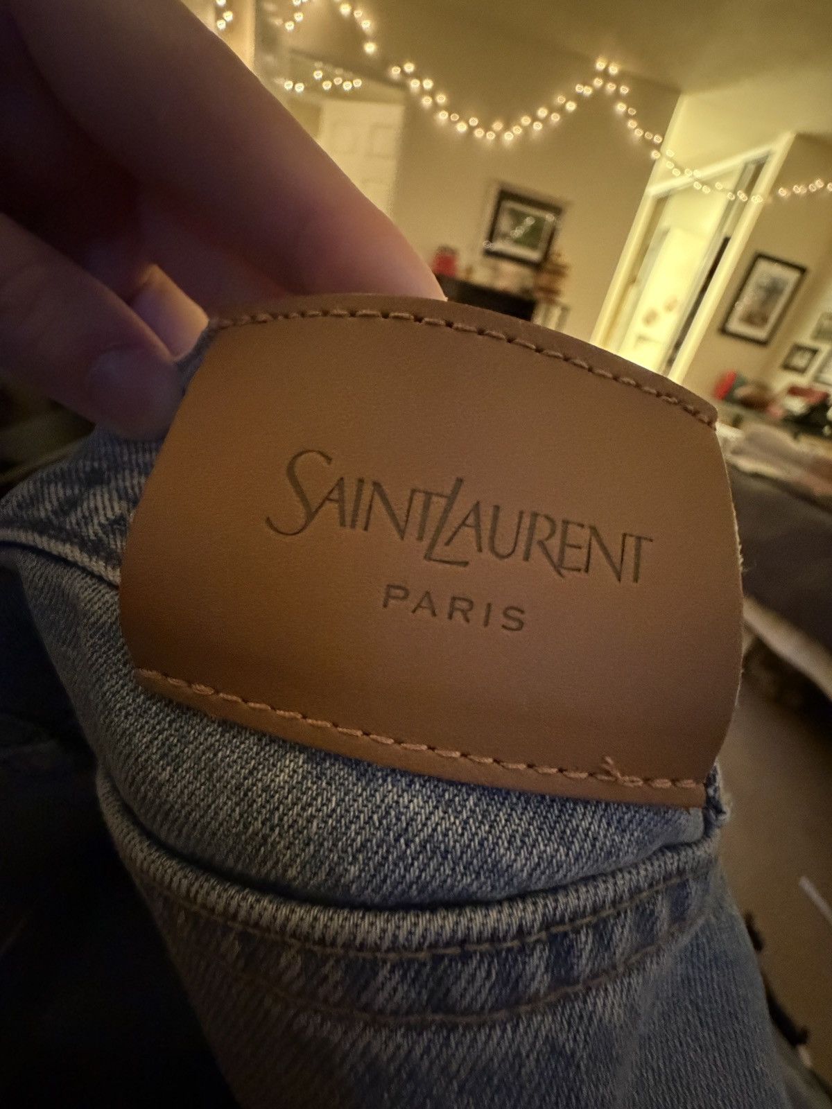Saint Laurent Paris Saint Laurent mens slim low rise jeans Size US 29 - 7 Thumbnail