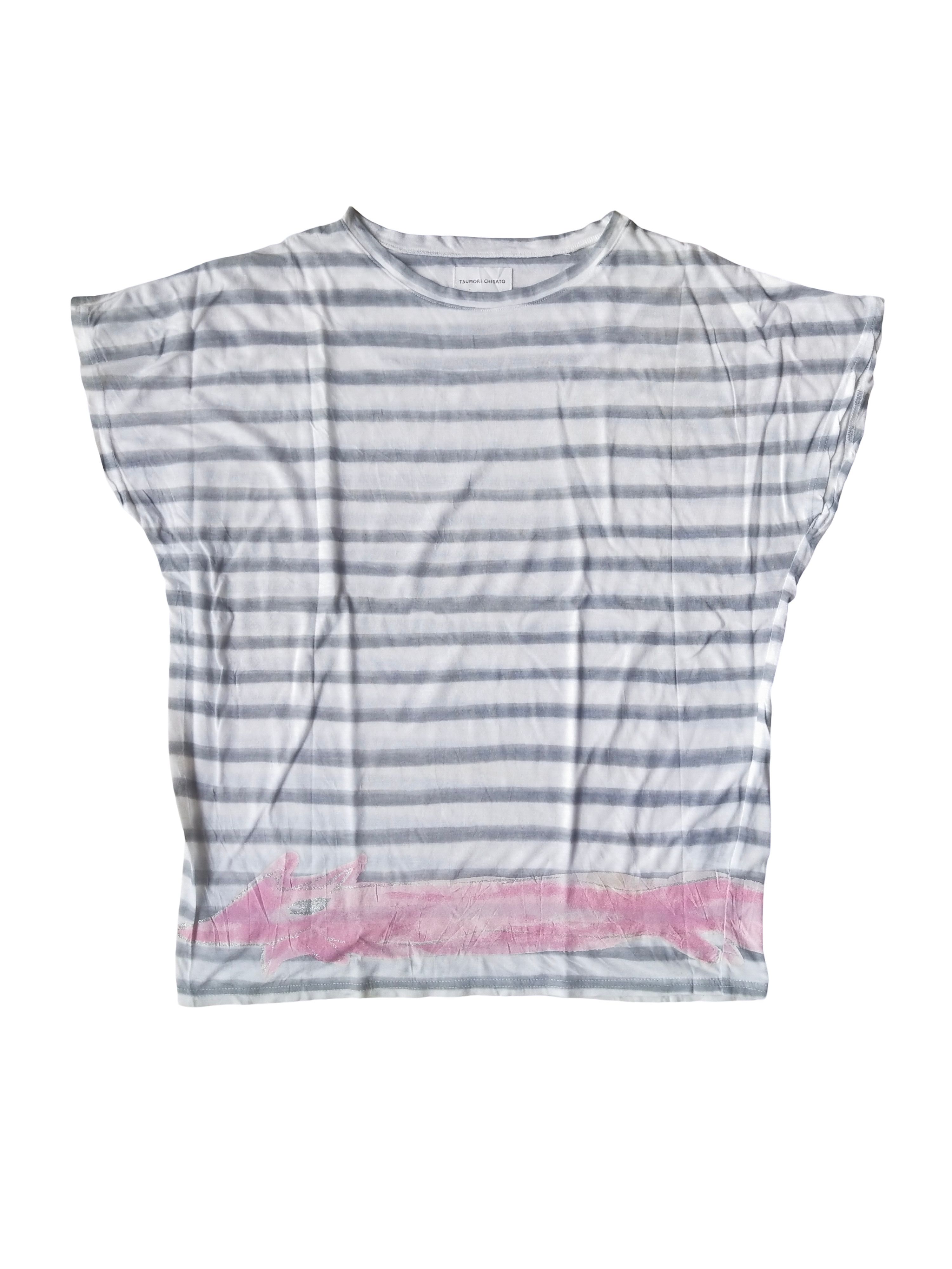 Tsumori Chisato Tsumori Chisato Archive Whimsical Animal Striped Dolman Top Size M / US 6-8 / IT 42-44 - 1 Thumbnail
