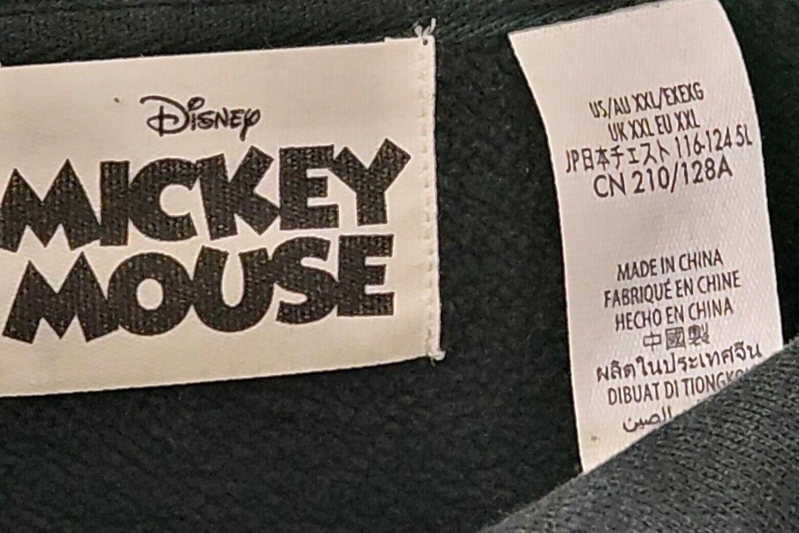 Disney Vintage Mickey Mouse Hoodie - Classic Disney Style Size US 40 / EU 56 - 2 Thumbnail