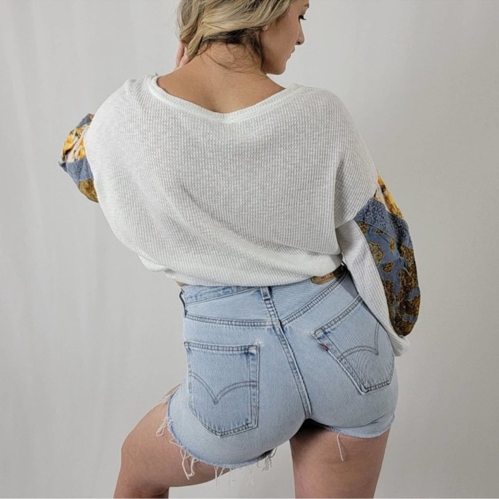 Free People Free People Casual Clash Thermal Top Size XS / US 0-2 / IT 36-38 - 8 Thumbnail