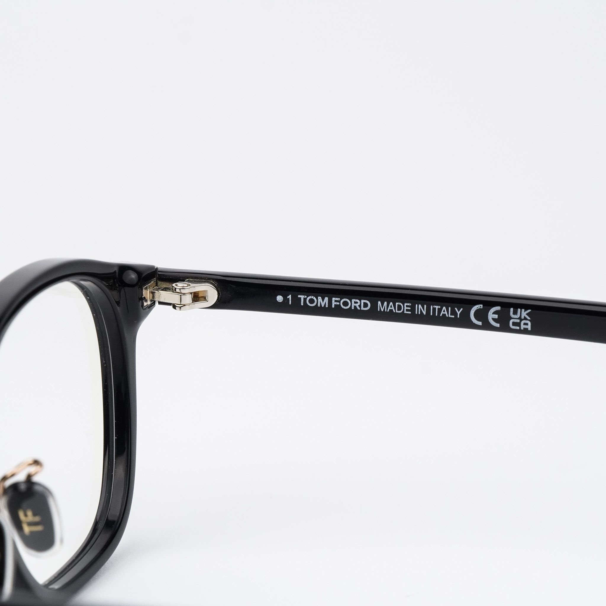 Tom Ford Tom Ford Men Eyeglasses Square FT5858-D-B 001 NEW AUTHENTIC Size ONE SIZE - 8 Thumbnail