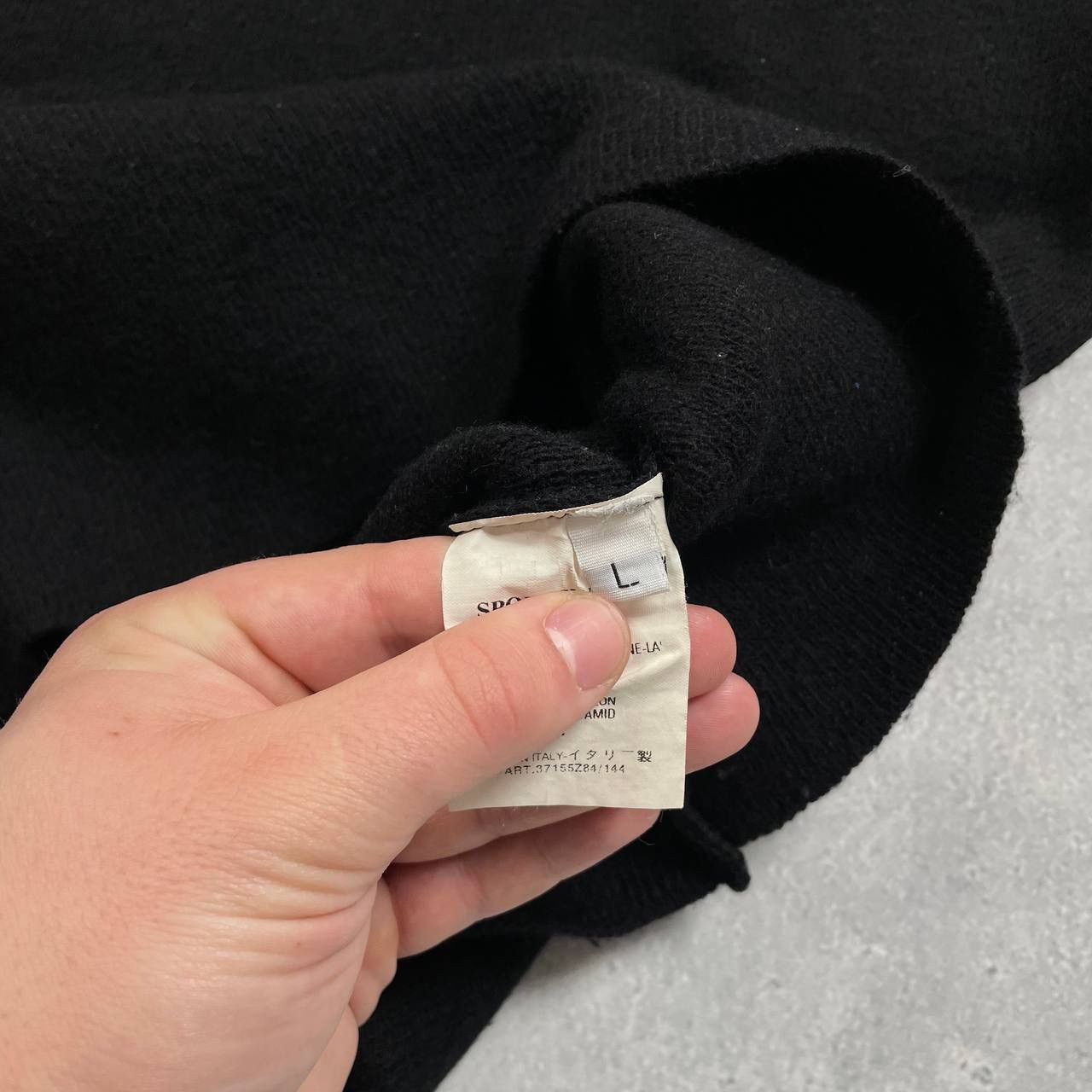 Stone Island Vintage Stone Island A/W 2002 Knitted Hooded Sweater M/L Size US M / EU 48-50 / 2 - 9 Thumbnail