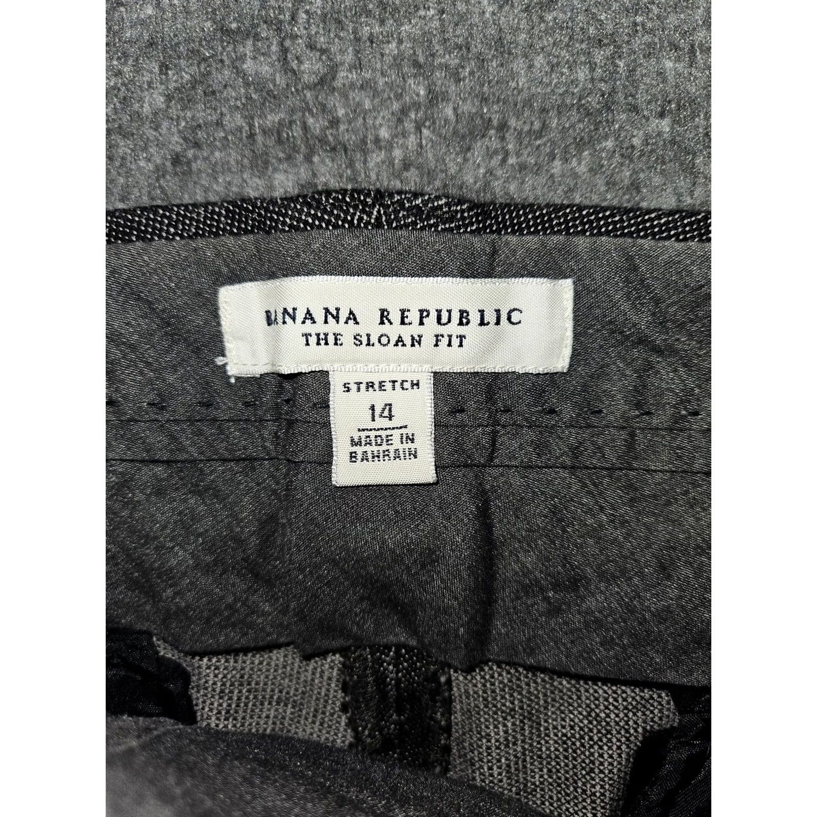 Banana Republic Banana Republic Pants Womens 14 Black Sloan Fit Flare Stretch Dress Work Office Pants Size 36" / US 14 / IT 50 - 2 Thumbnail