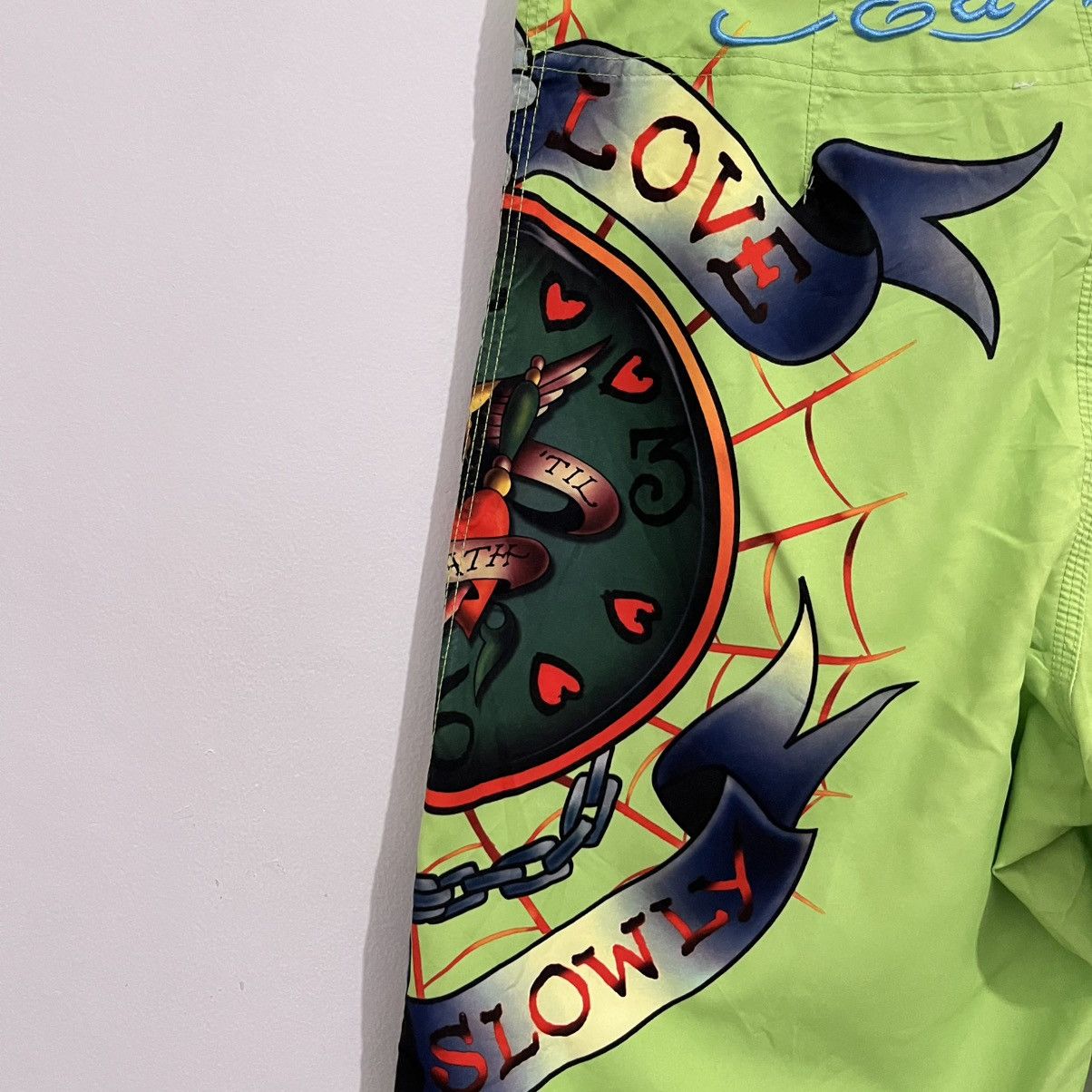 Ed Hardy Ed Hardy Tattoo Graphic Board Shorts Size US 30 / EU 46 - 15 Thumbnail