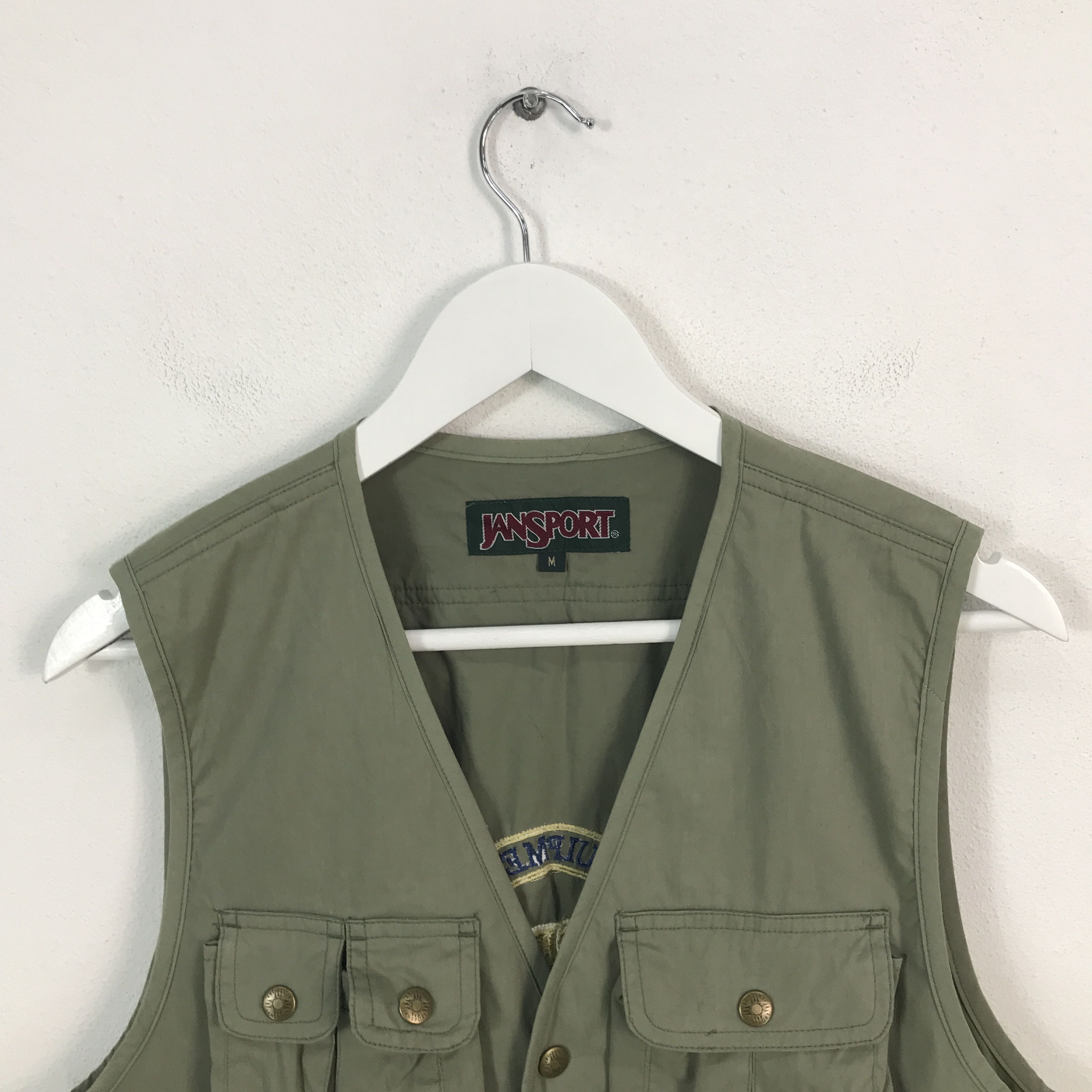 Jansport × Japanese Brand Jansport vest jacket tactical Size US M / EU 48-50 / 2 - 3 Thumbnail